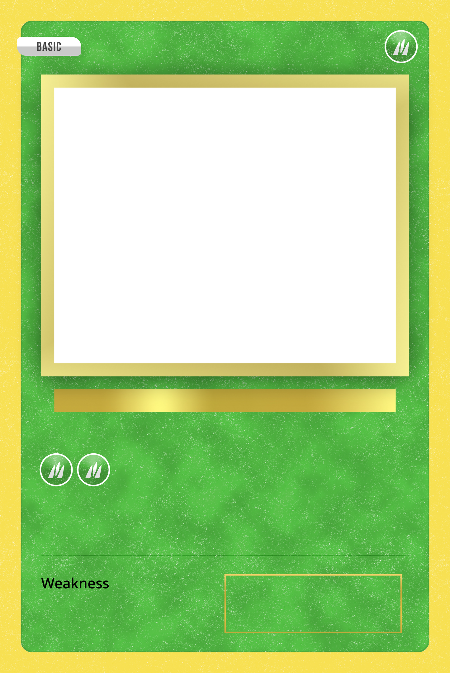 Pokemon Card - With your own text & photo - Metal Wall Sign