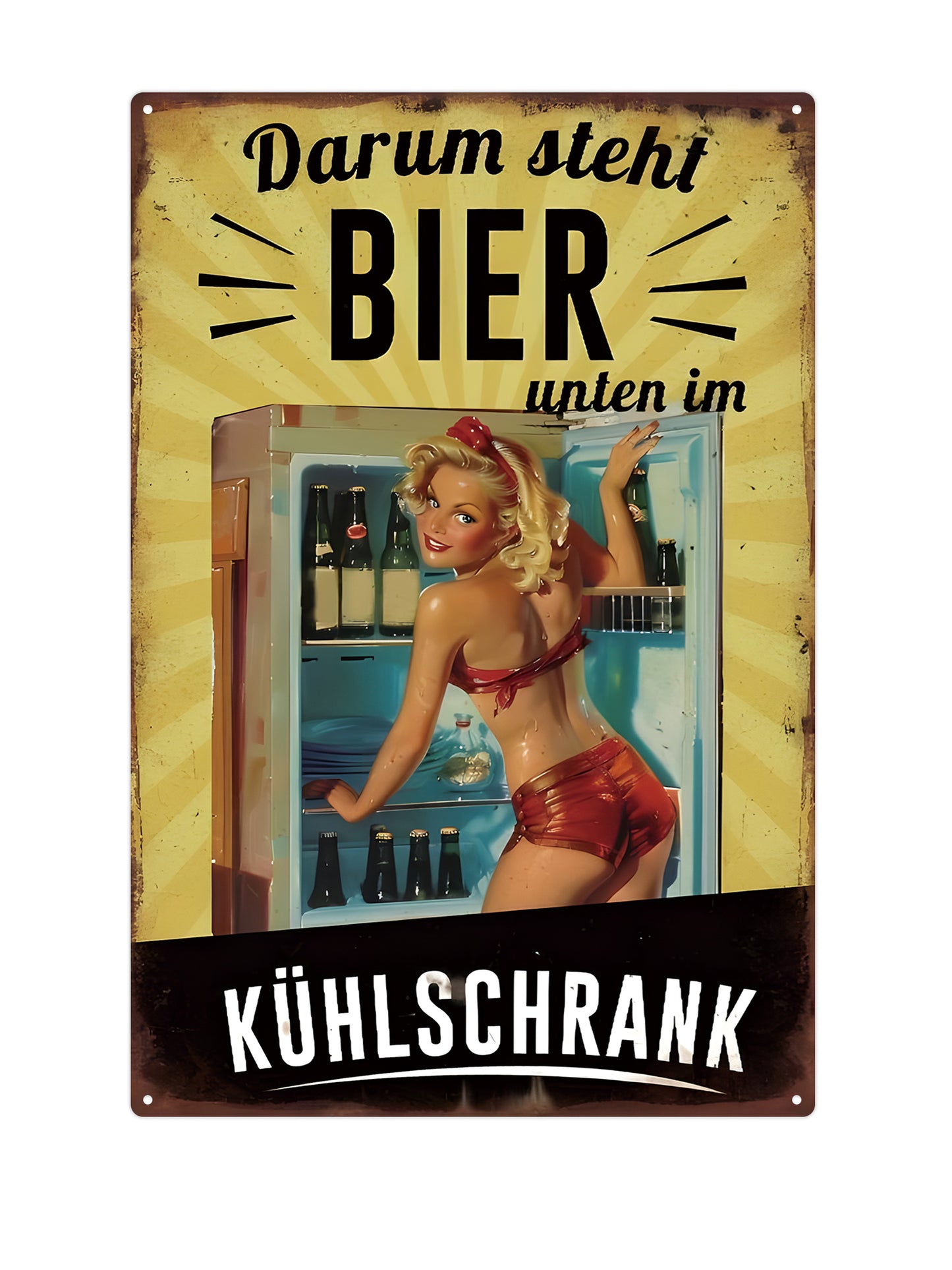Darum steht BIER unten im Kühlschrank