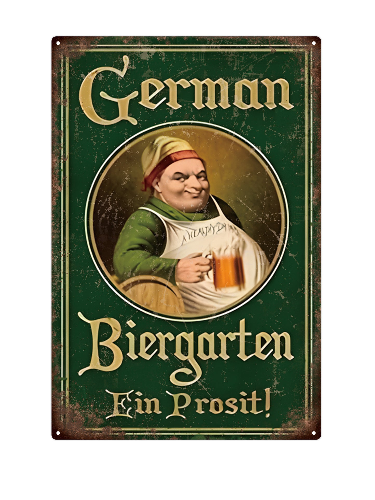 German Biergarten Ein Prosit!