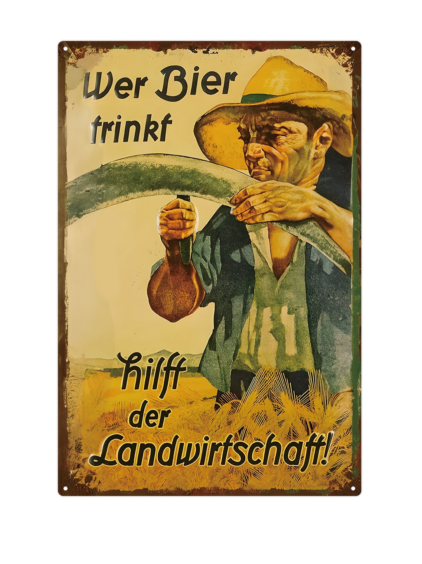 Wer Bier trinkt - hilft der Landwirtschaft!