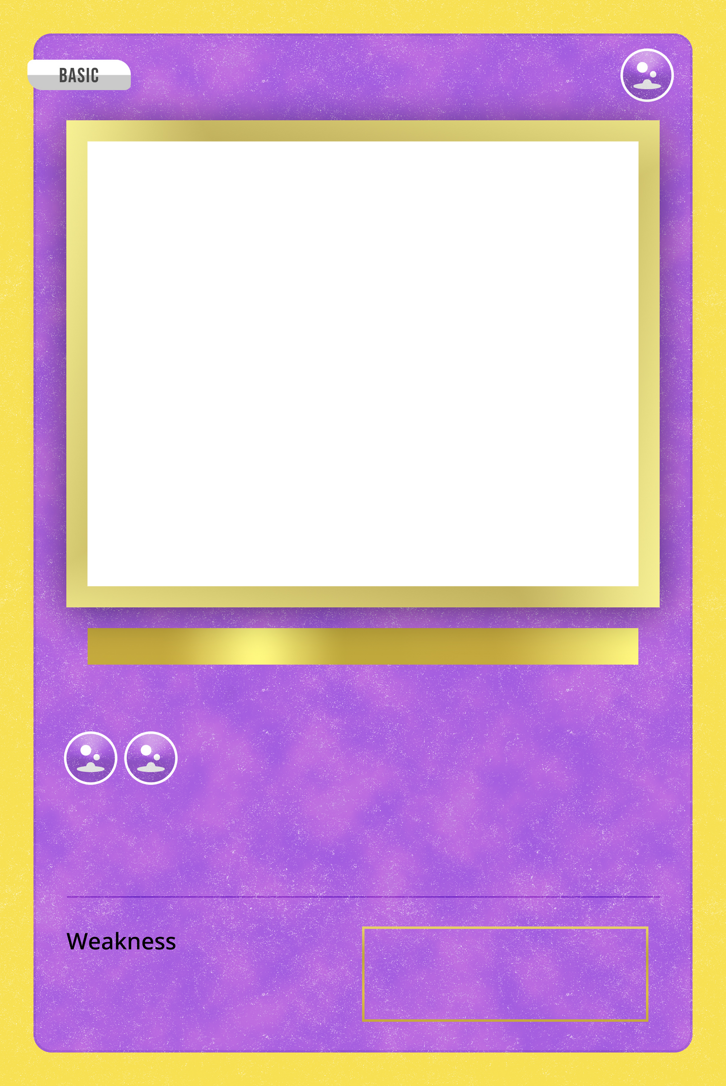 Pokemon Card - With your own text & photo - Metal Wall Sign