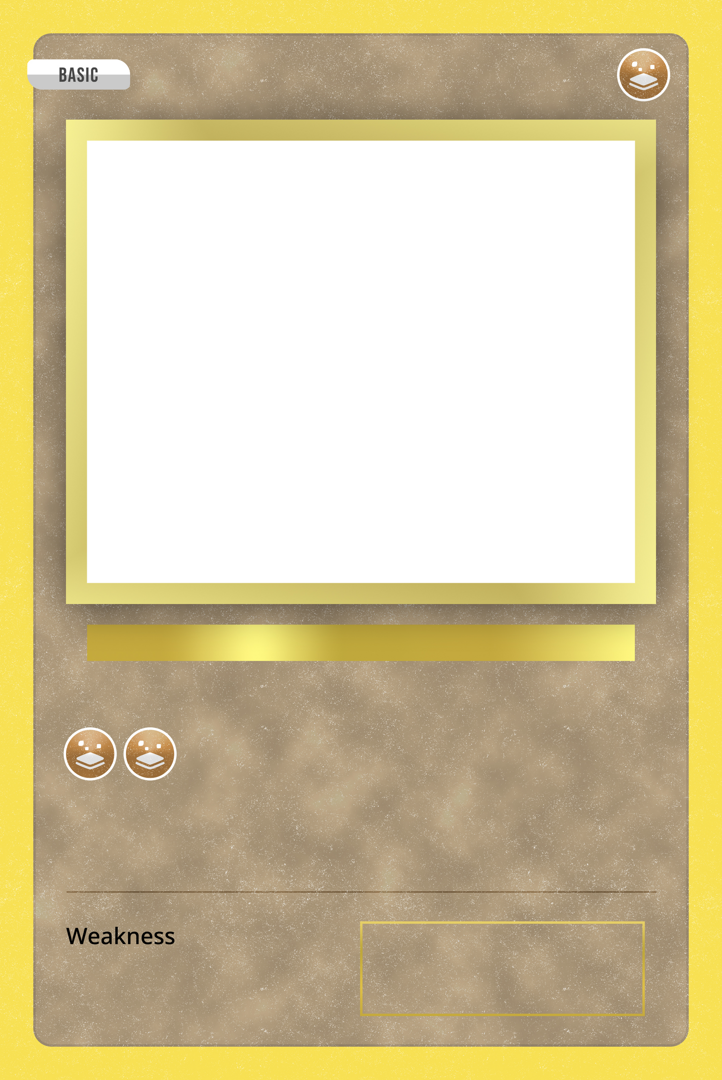 Pokemon Card - With your own text & photo - Metal Wall Sign