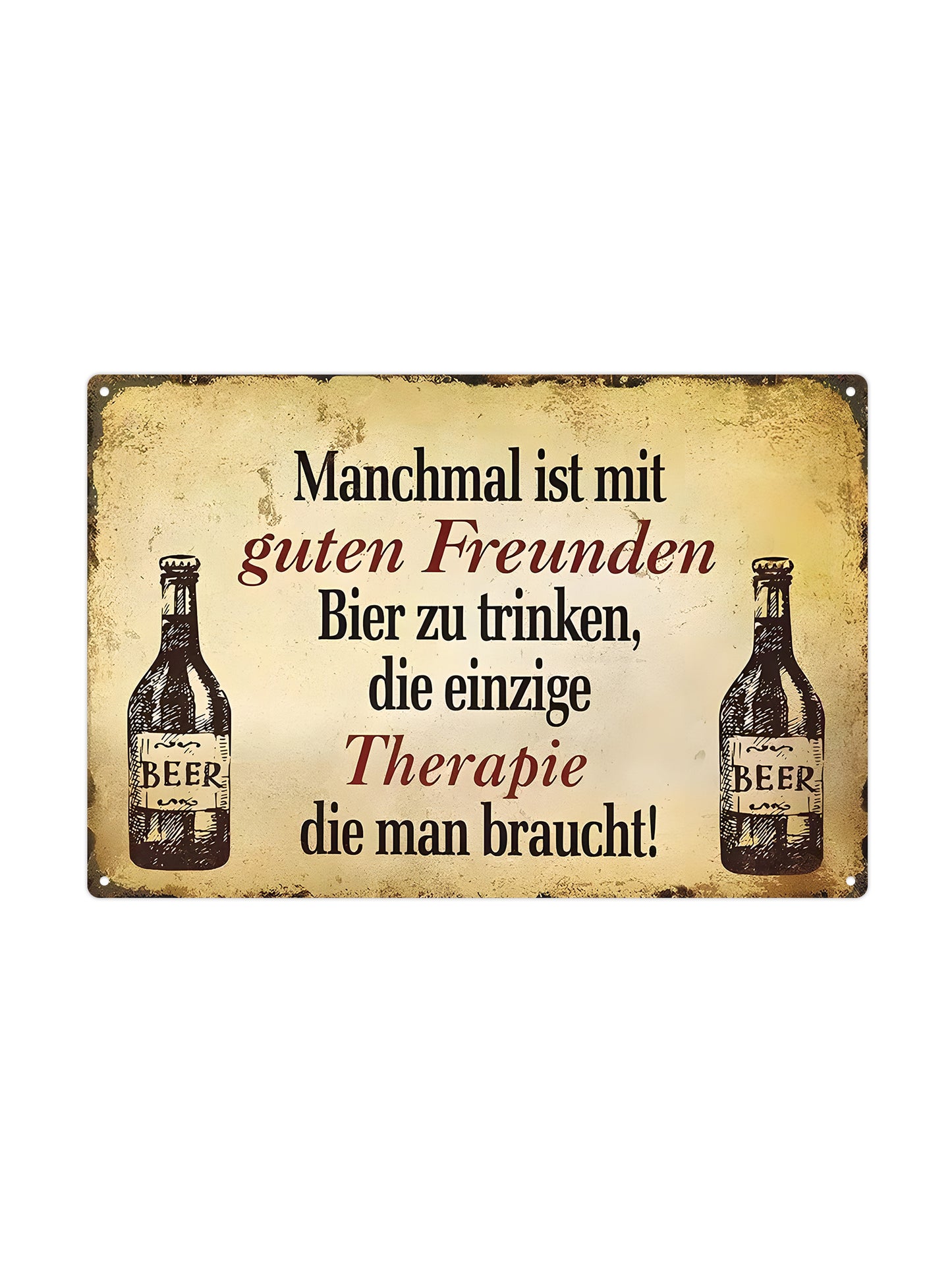 Manchmal ist mist guten Freunden Bier zu trinken, die einzige Therapie die man braucht!
