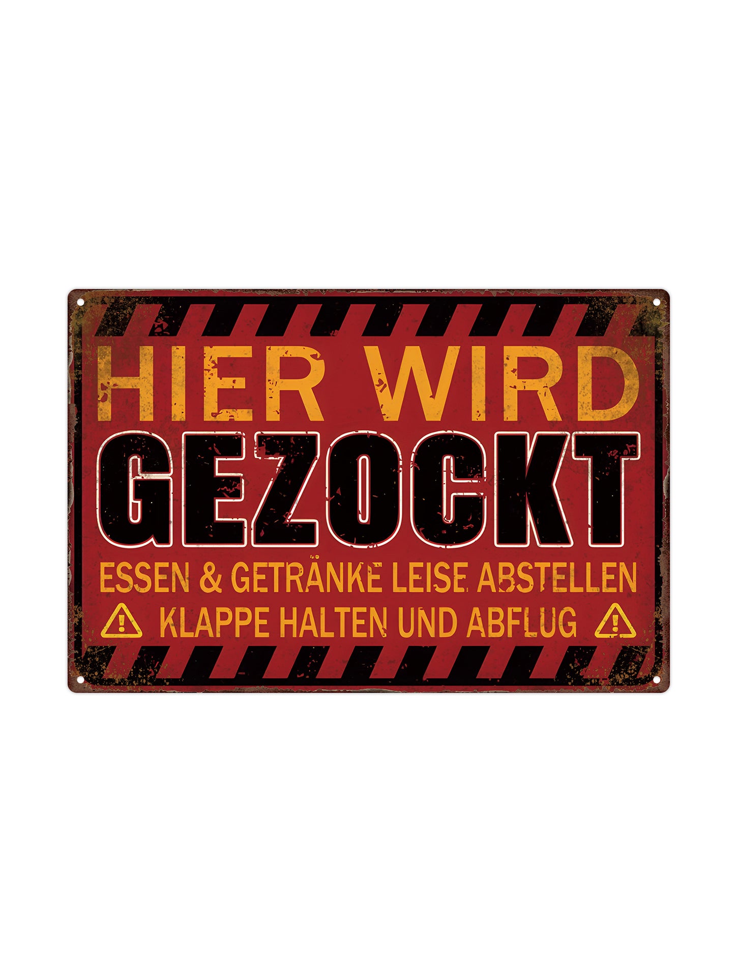 Hier wird gezockt - Essen & Getränke leise abstellen