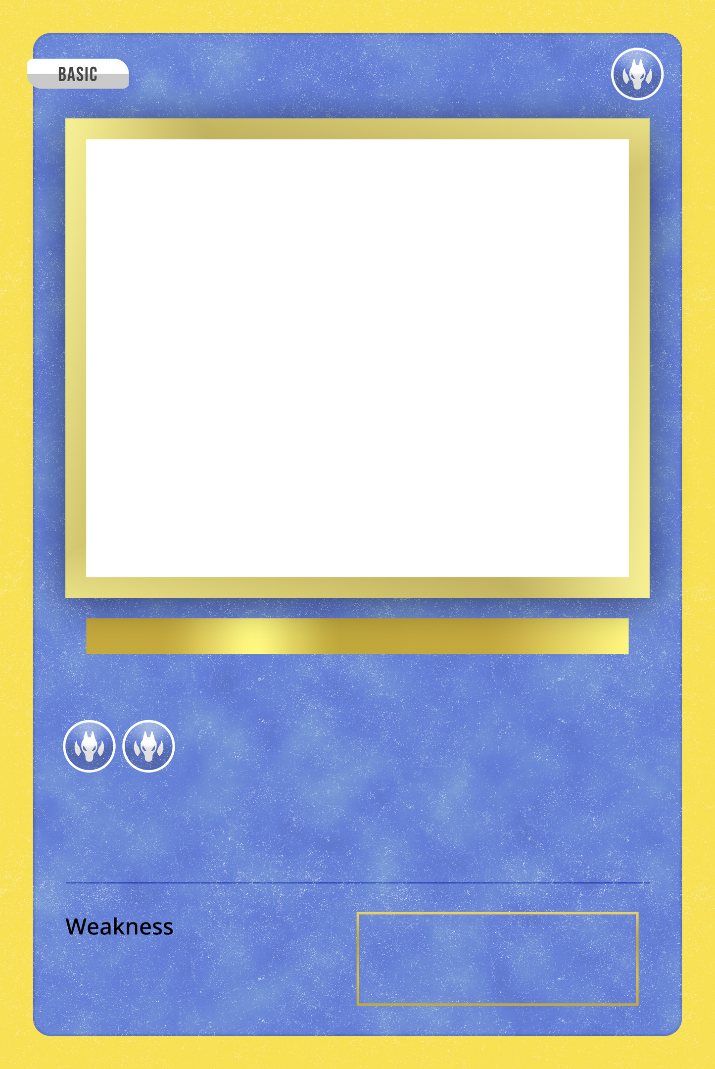 Pokemon Card - With your own text & photo - Metal Wall Sign
