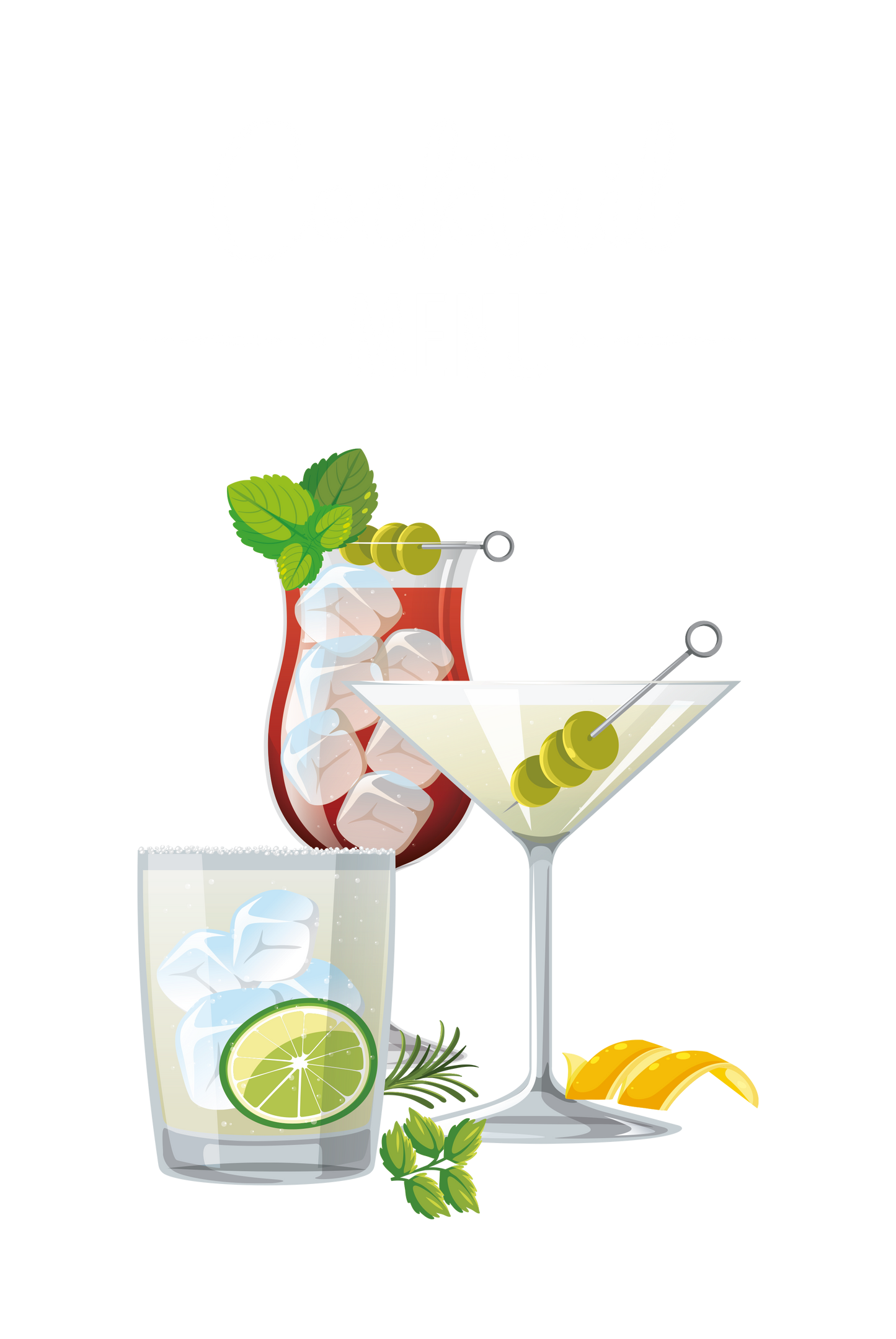 Cocktail menu - Cafe bord
