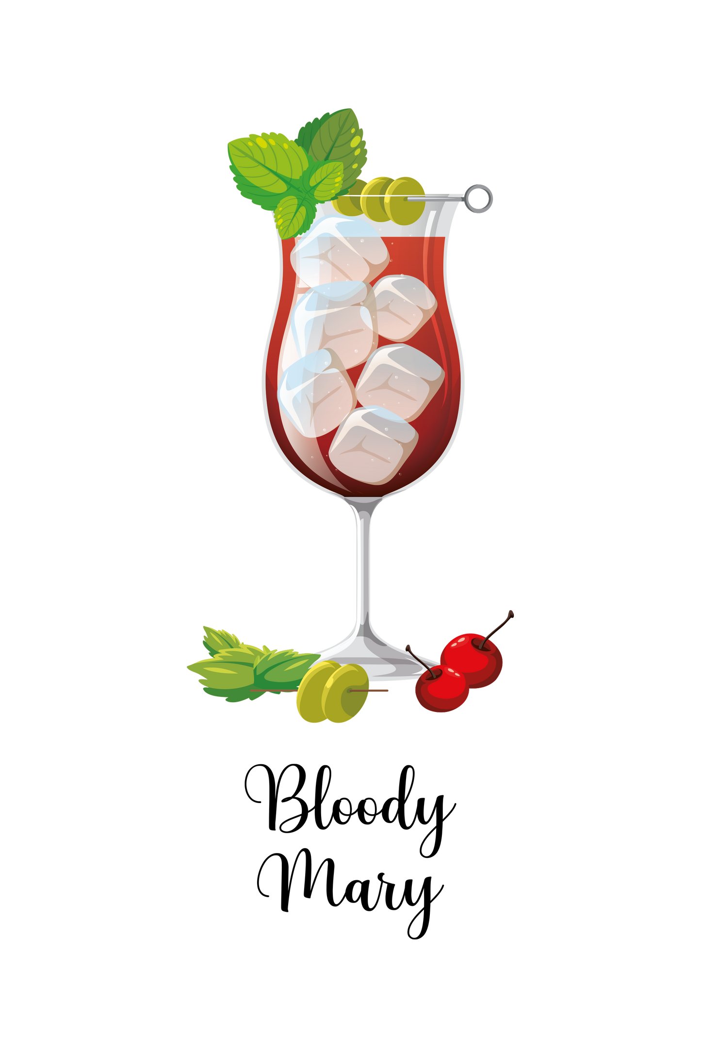 Bloody Mary - Cafe bord