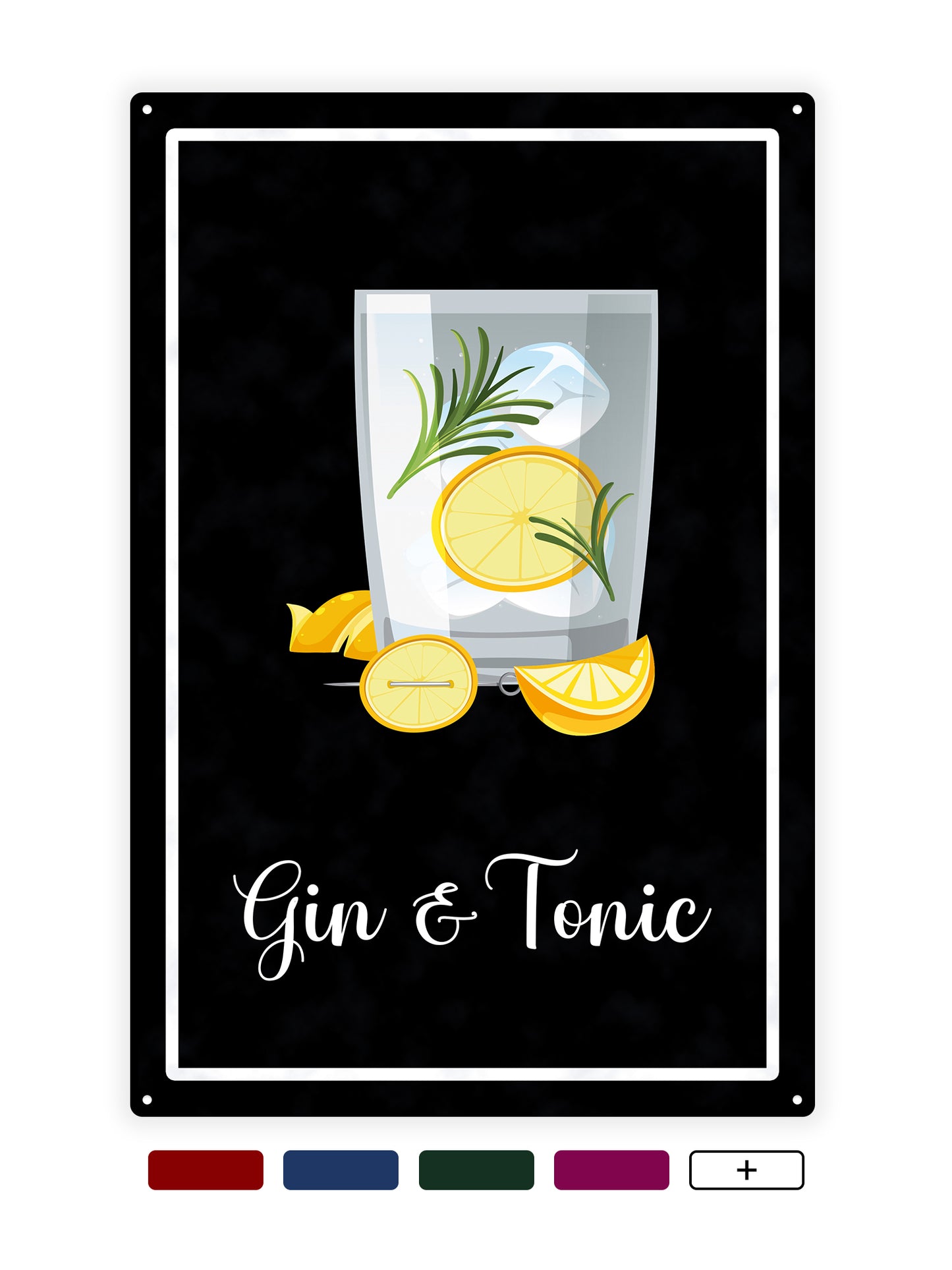 Gin & Tonic - Cafe bord