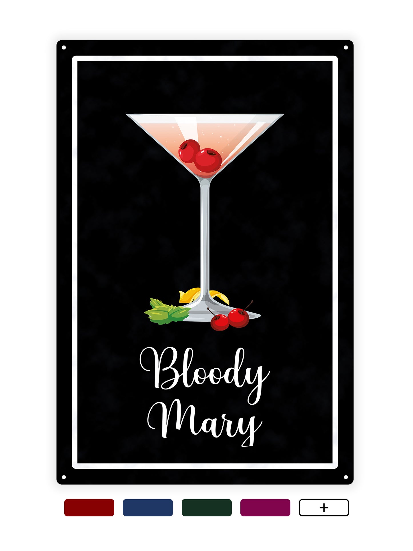 Blood Mary twee - Cafe bord