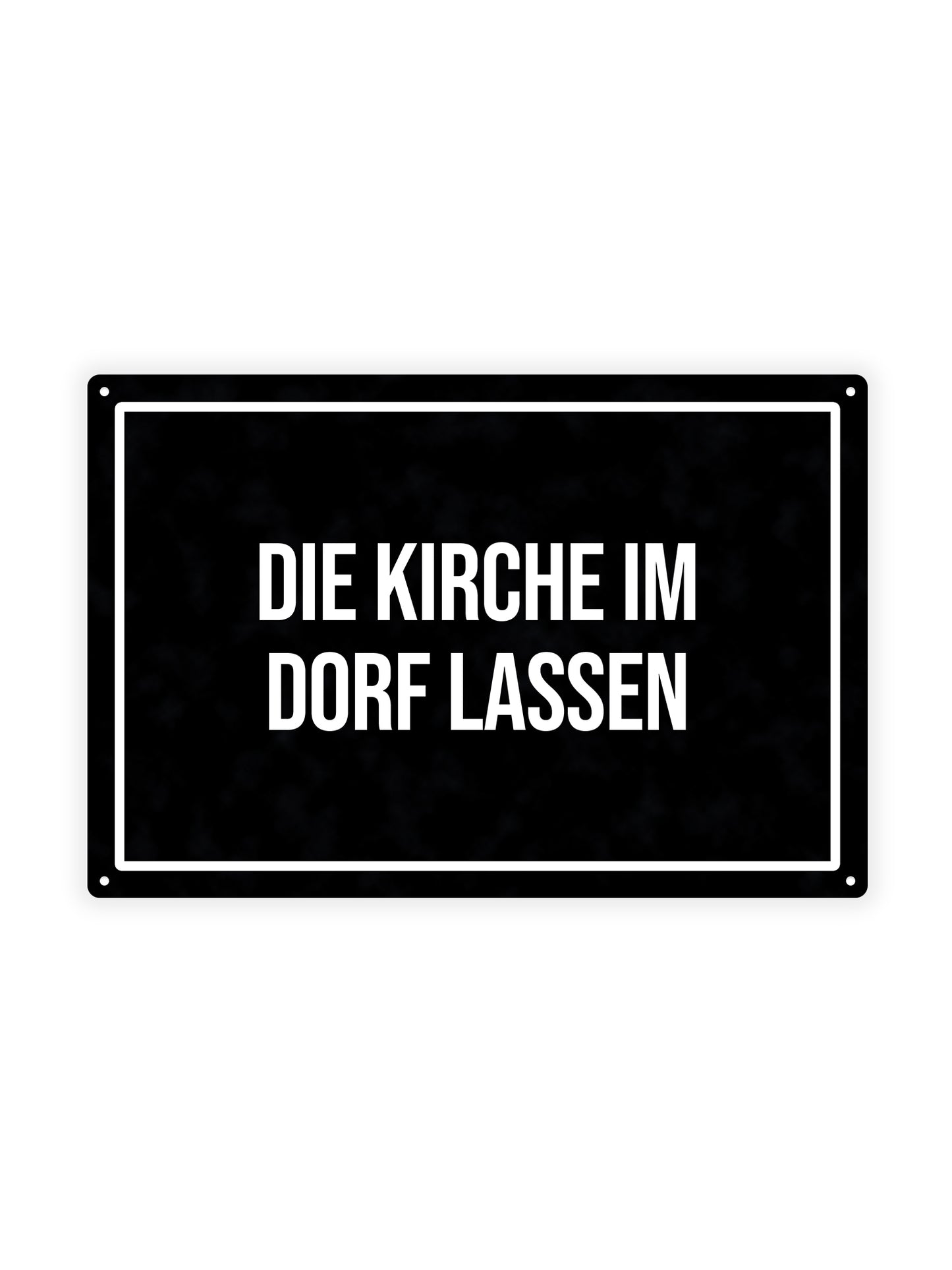 Die Kirche Im Dorf Lassen