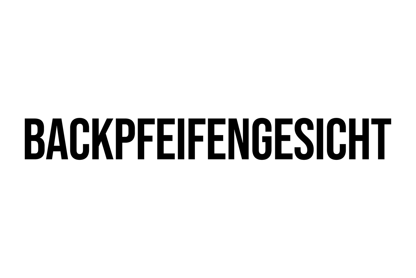Backpfeifengesicht