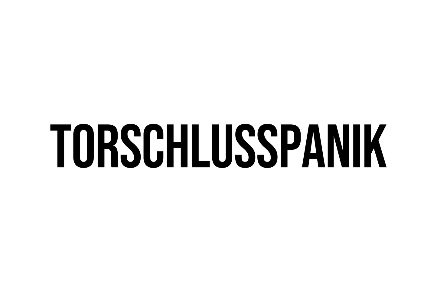 Torschlusspanik