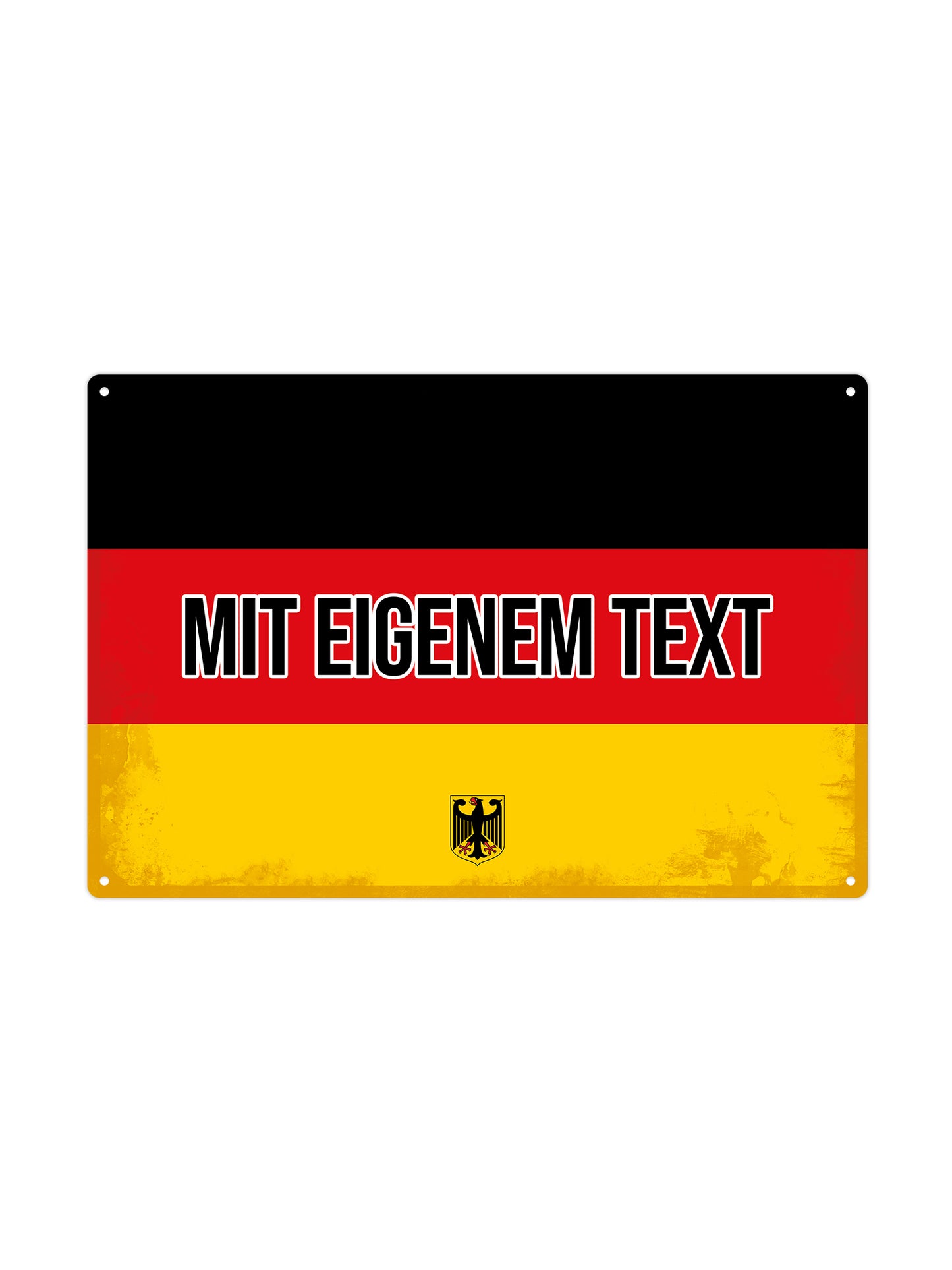 Deutschland - Mit eigenem Text