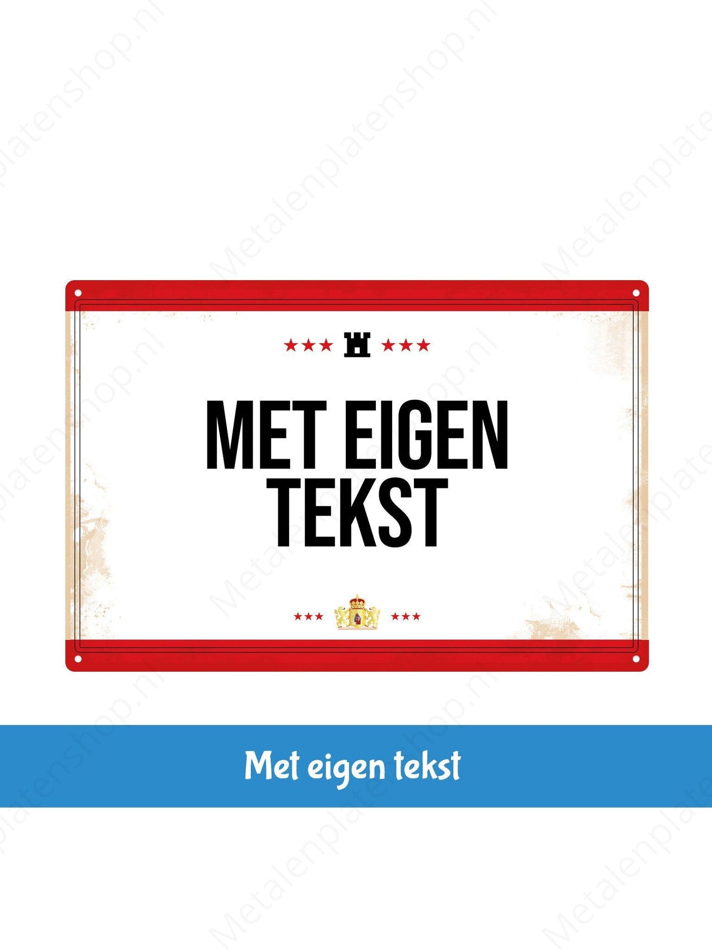 Metal Wall Sign - FC Utrecht - Haller 91 Shirt