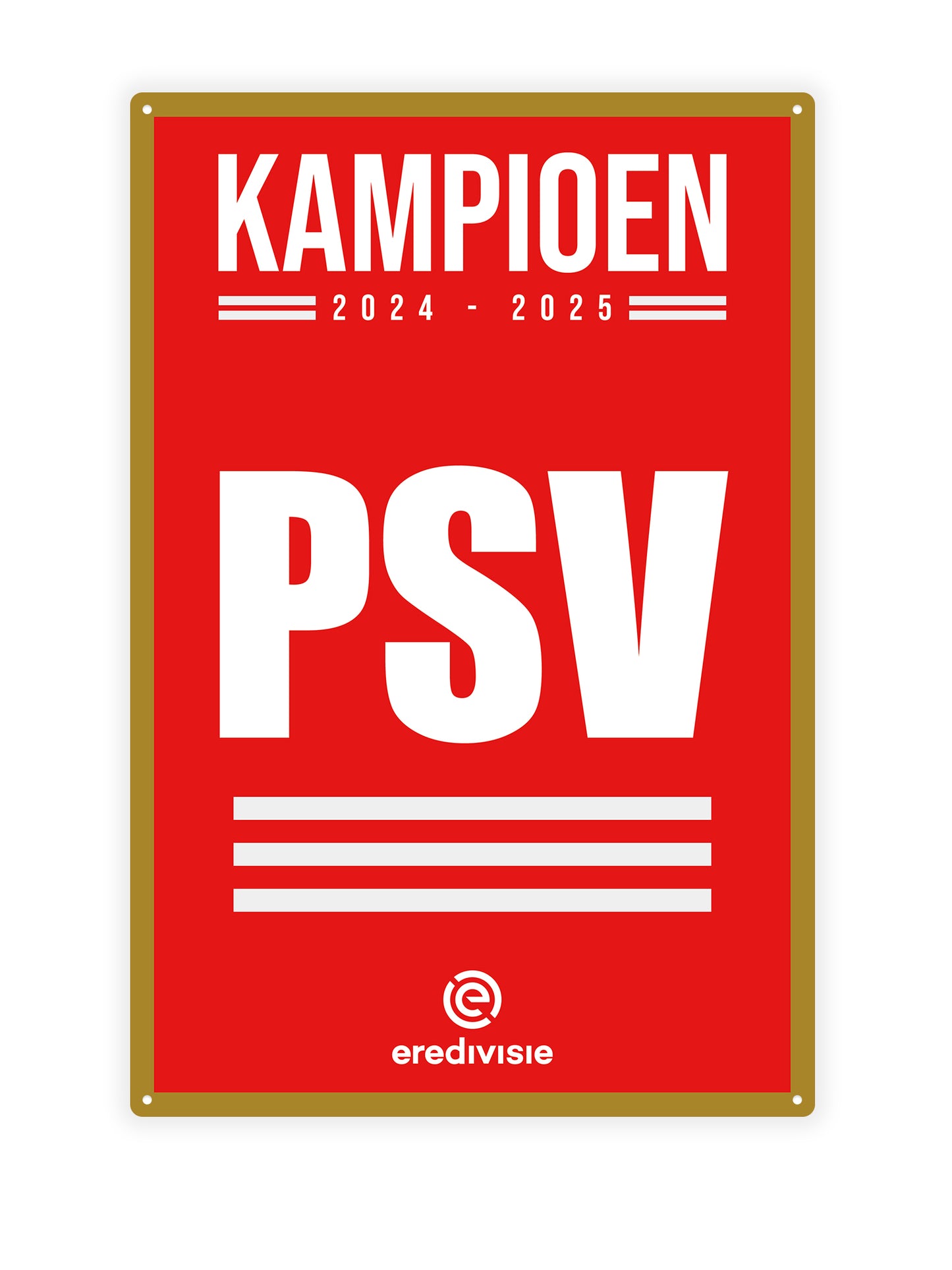 PSV kampioen eredivisie