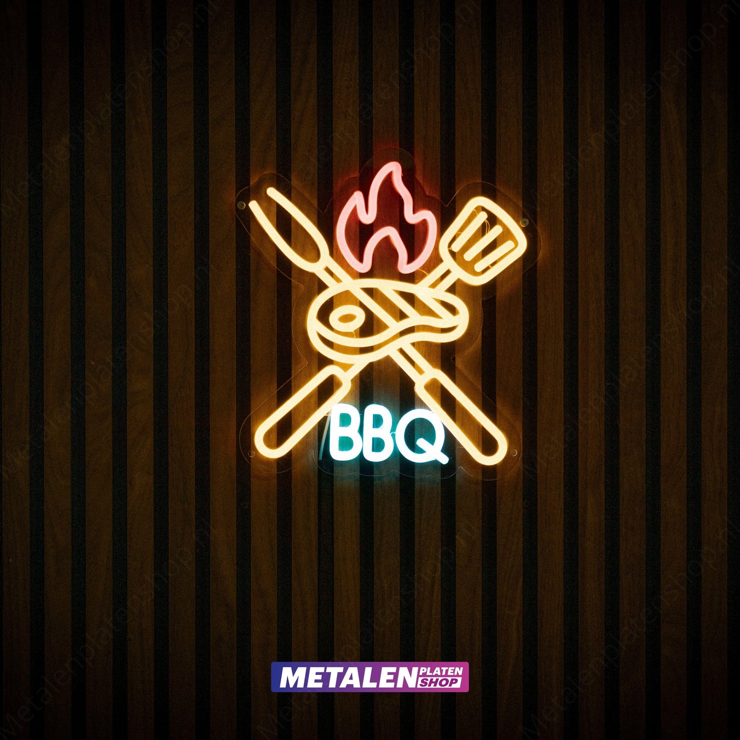 BBQ - Neon Sign - LED