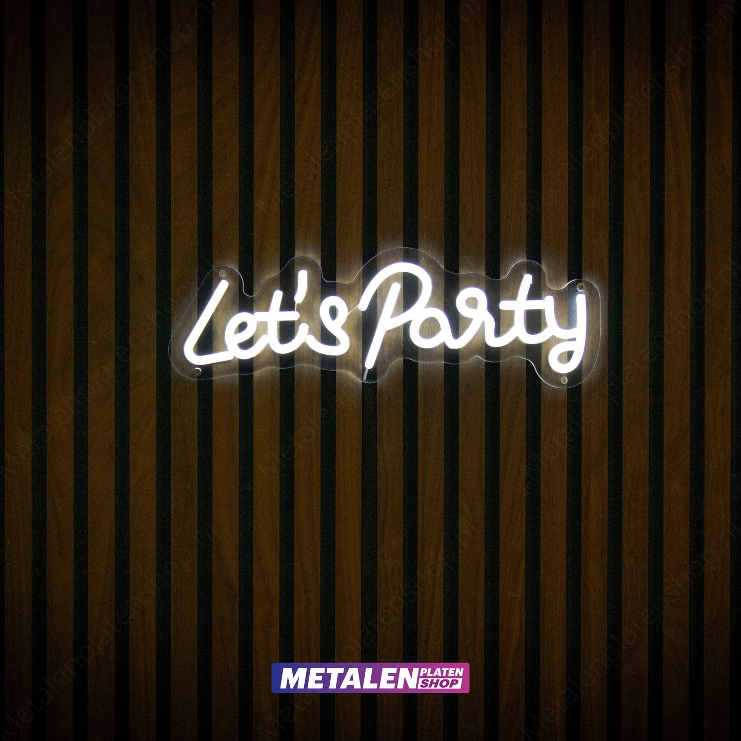 Let's Party - Neon Sign - LED