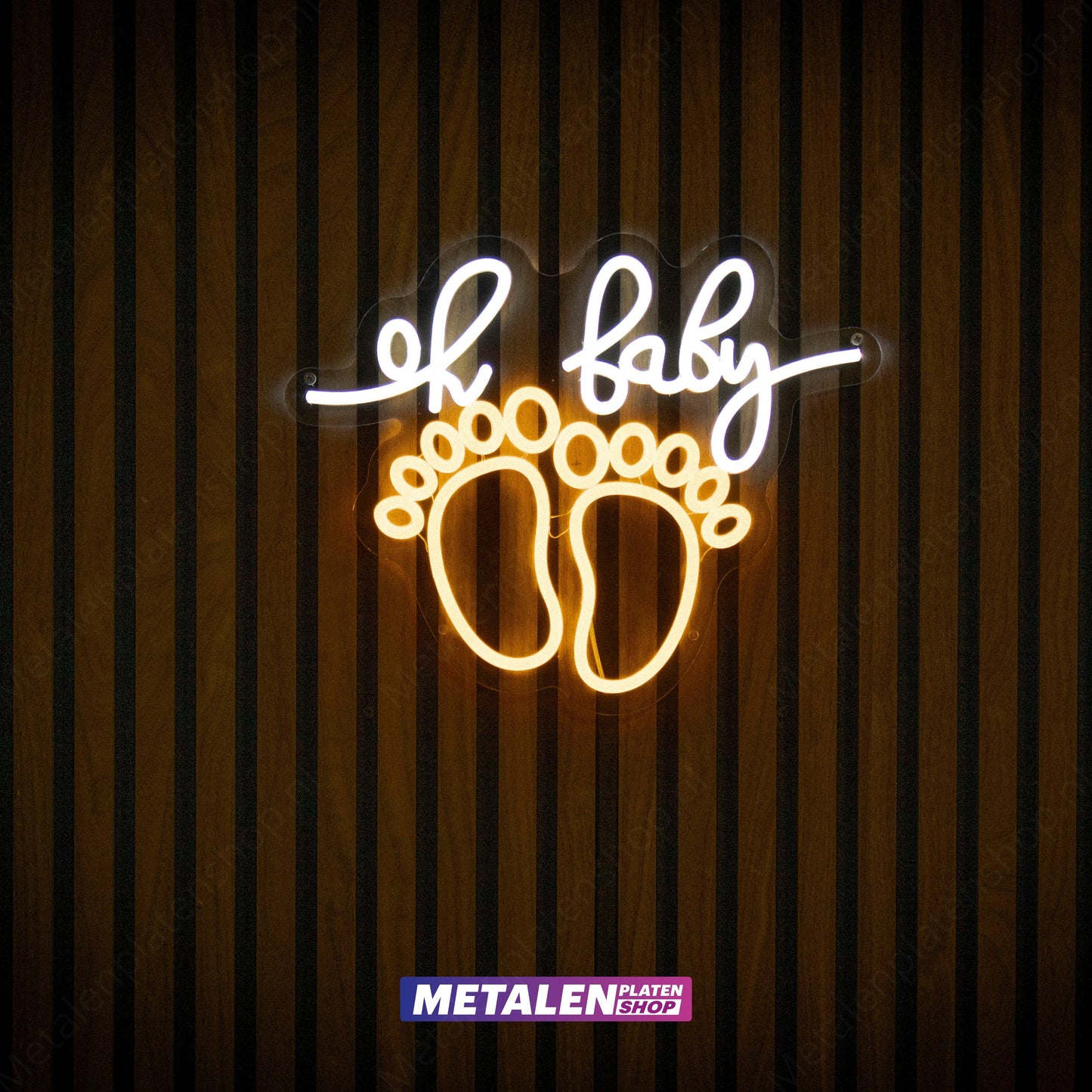 Oh Baby - Neon Sign - LED
