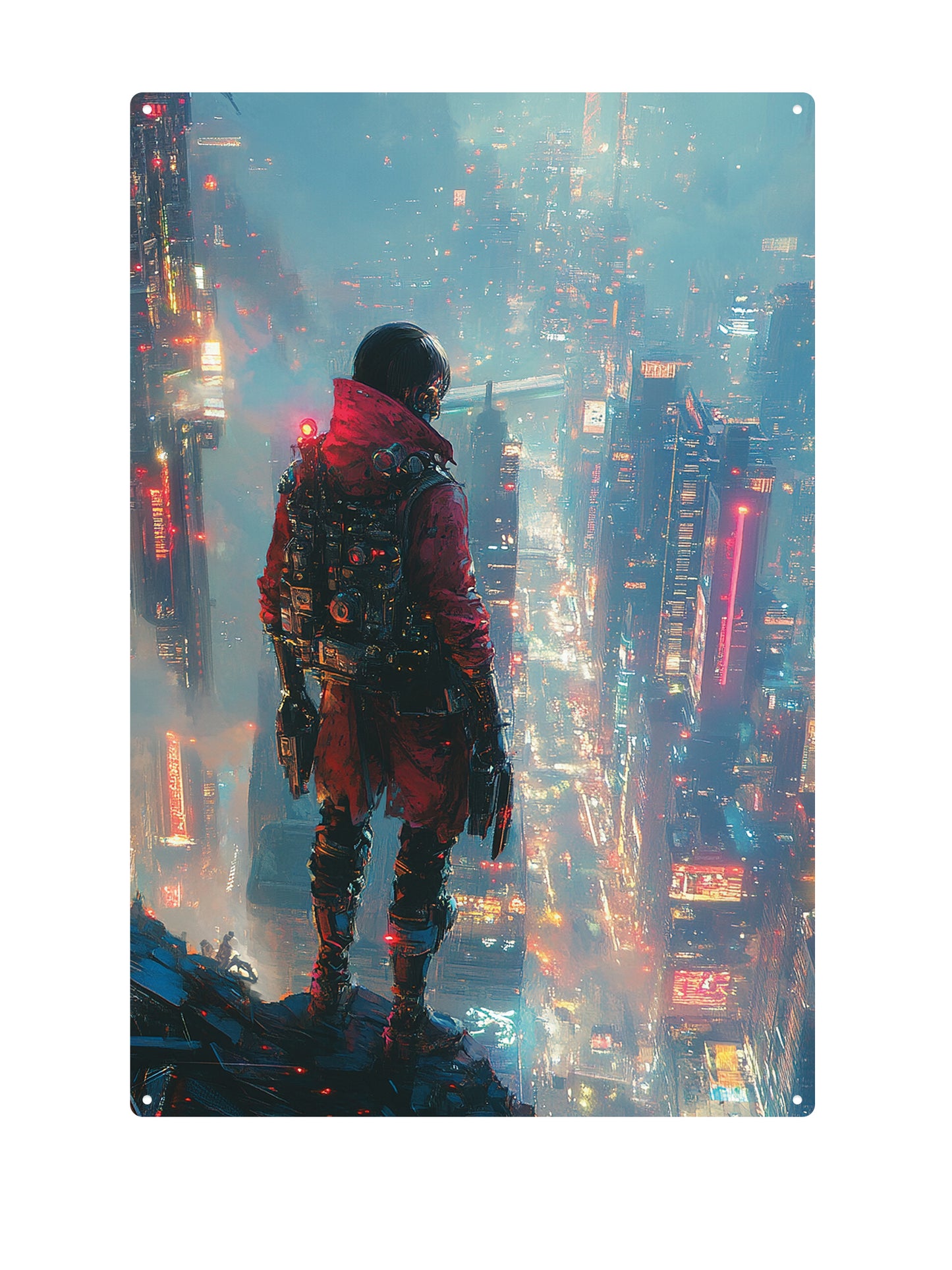 Cyberpunk stad