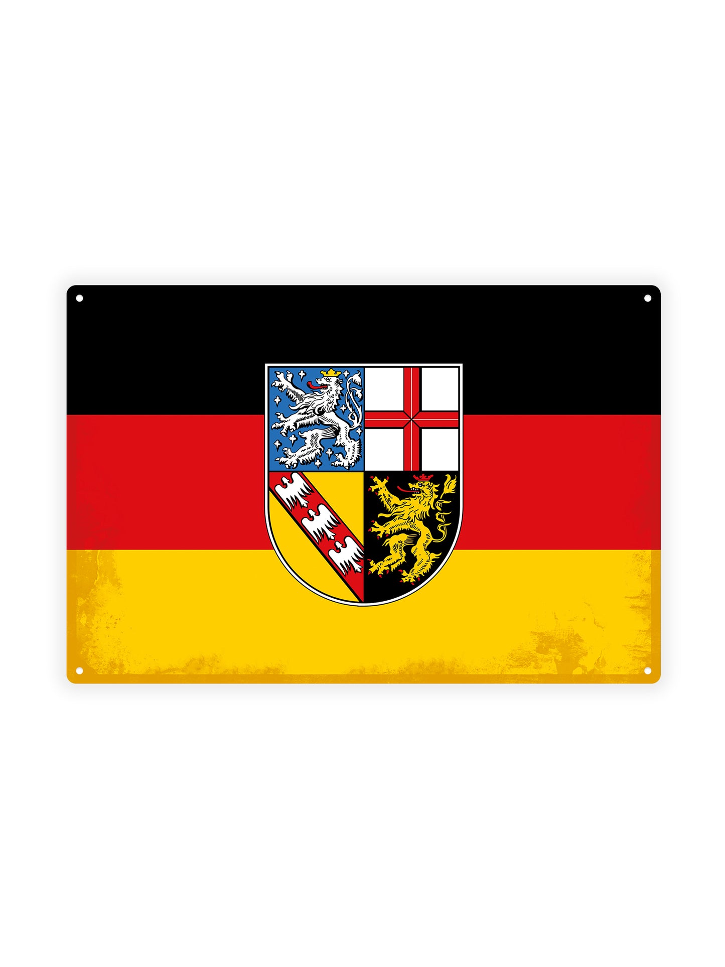 Saarland - Provinz Blechschilder