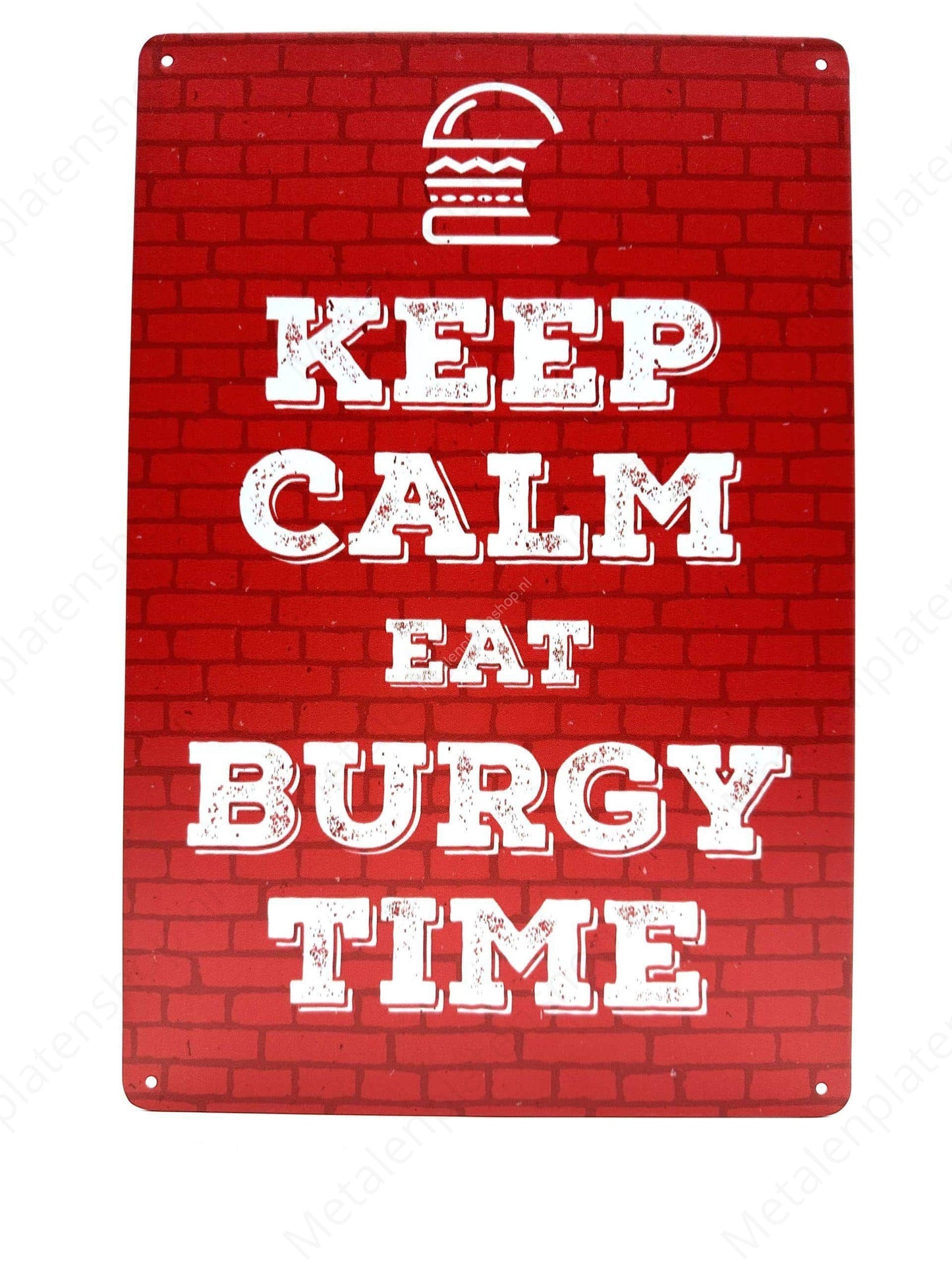 Keep Calm Eat Burgy Time