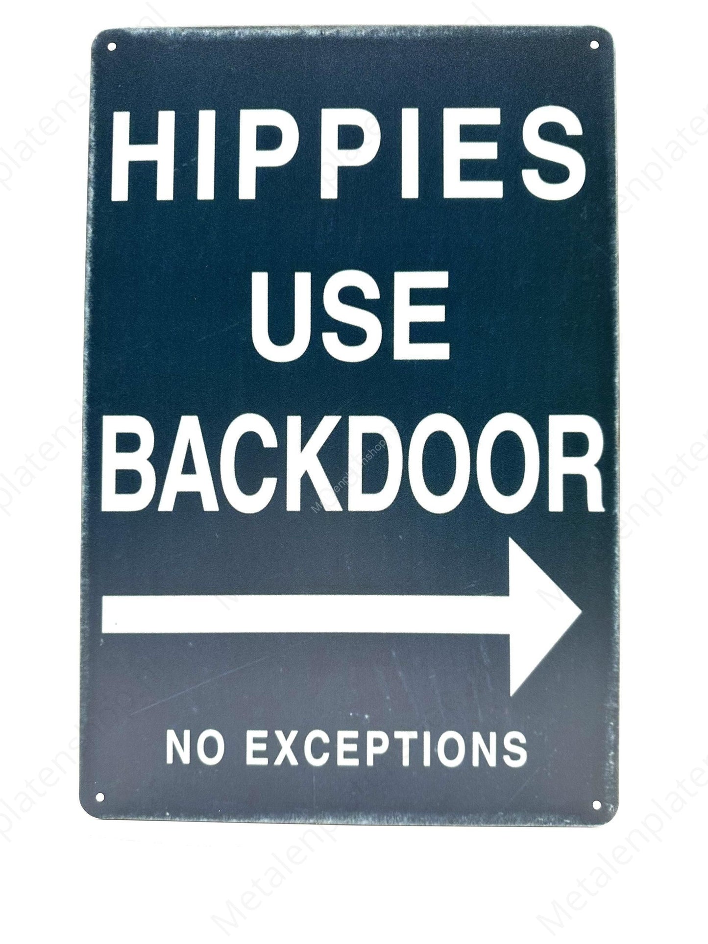 Hippies use backdoor