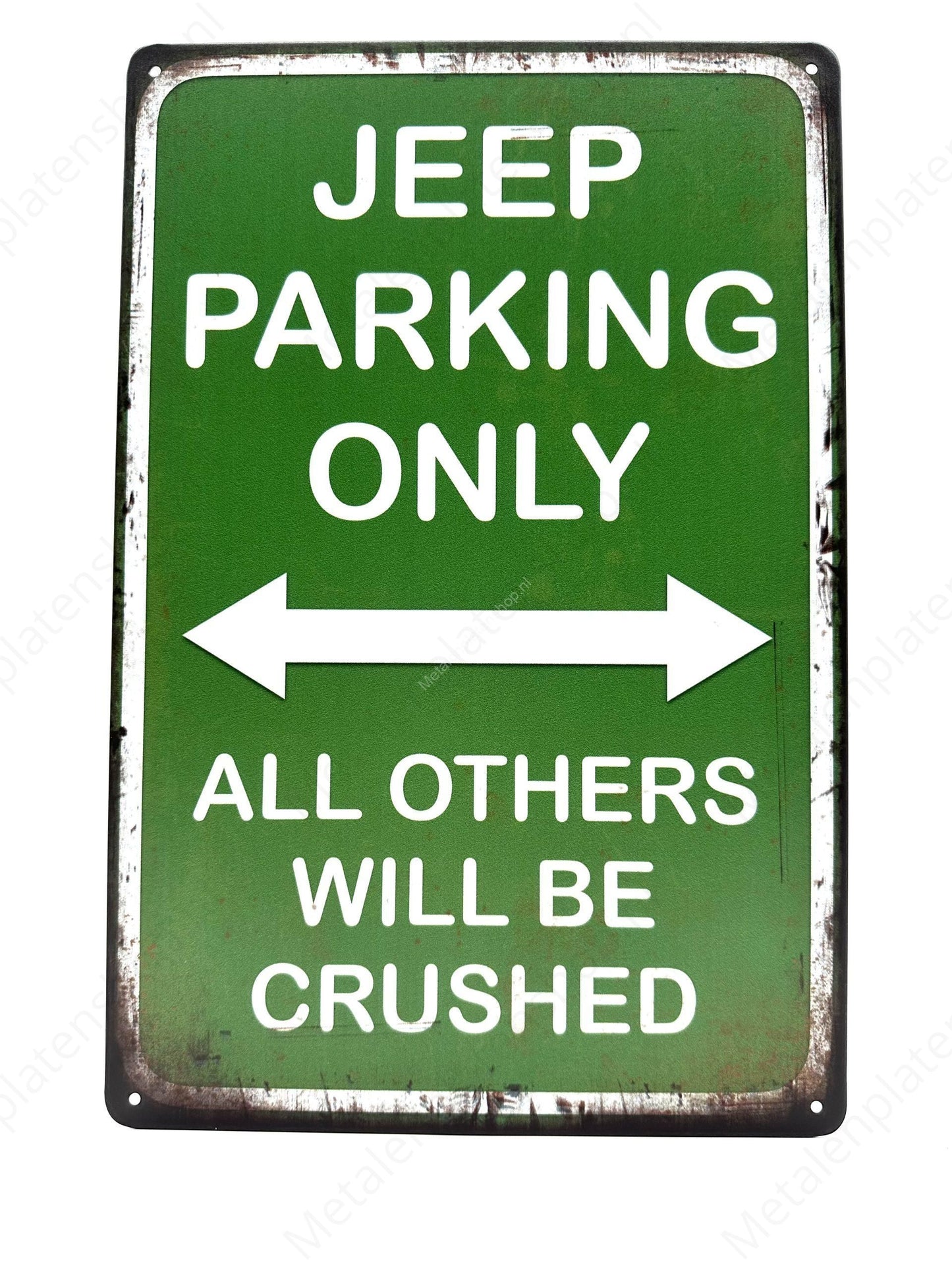 Jeep Parking Only