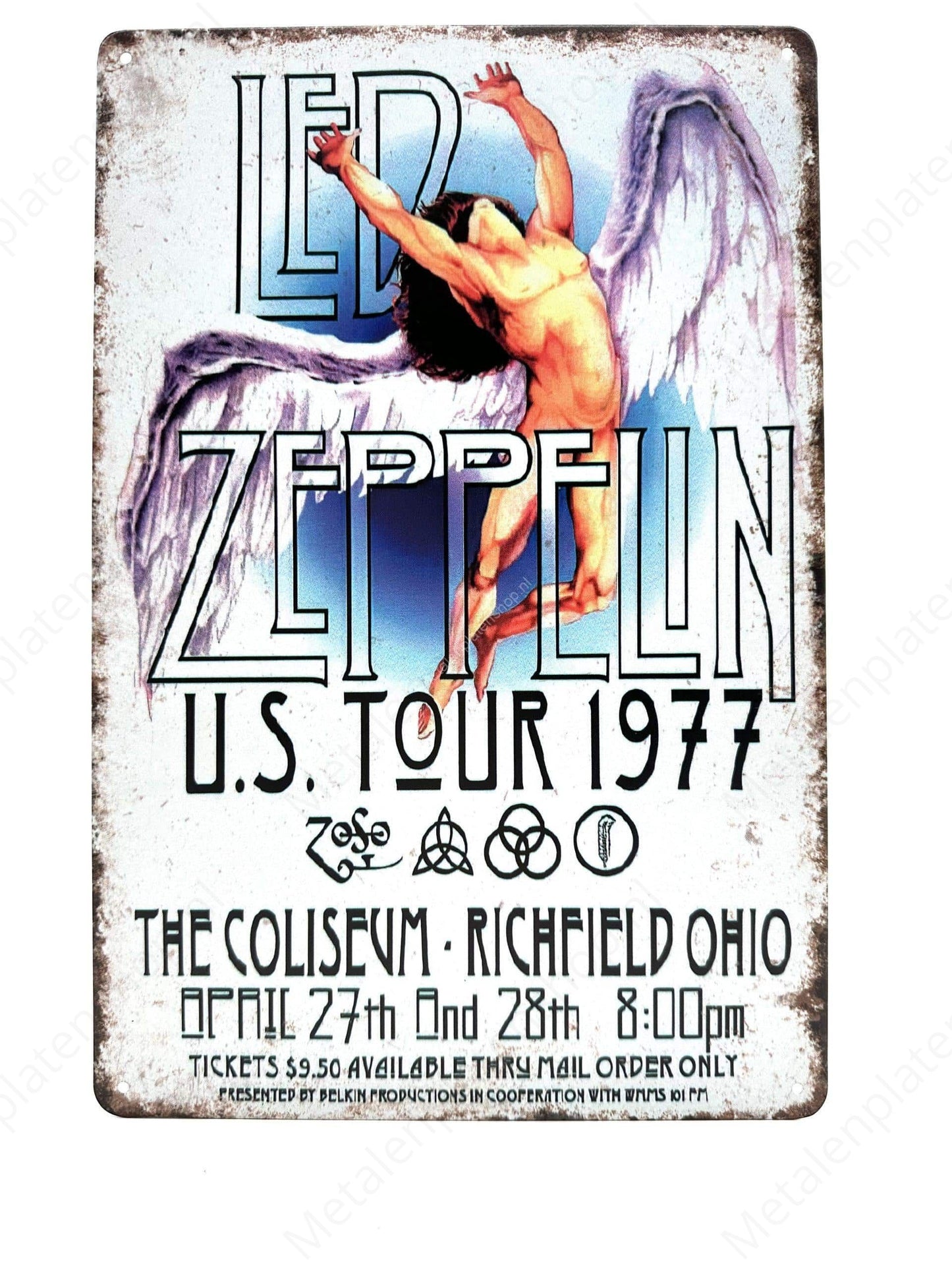 Led Zeppelin Tour 1977