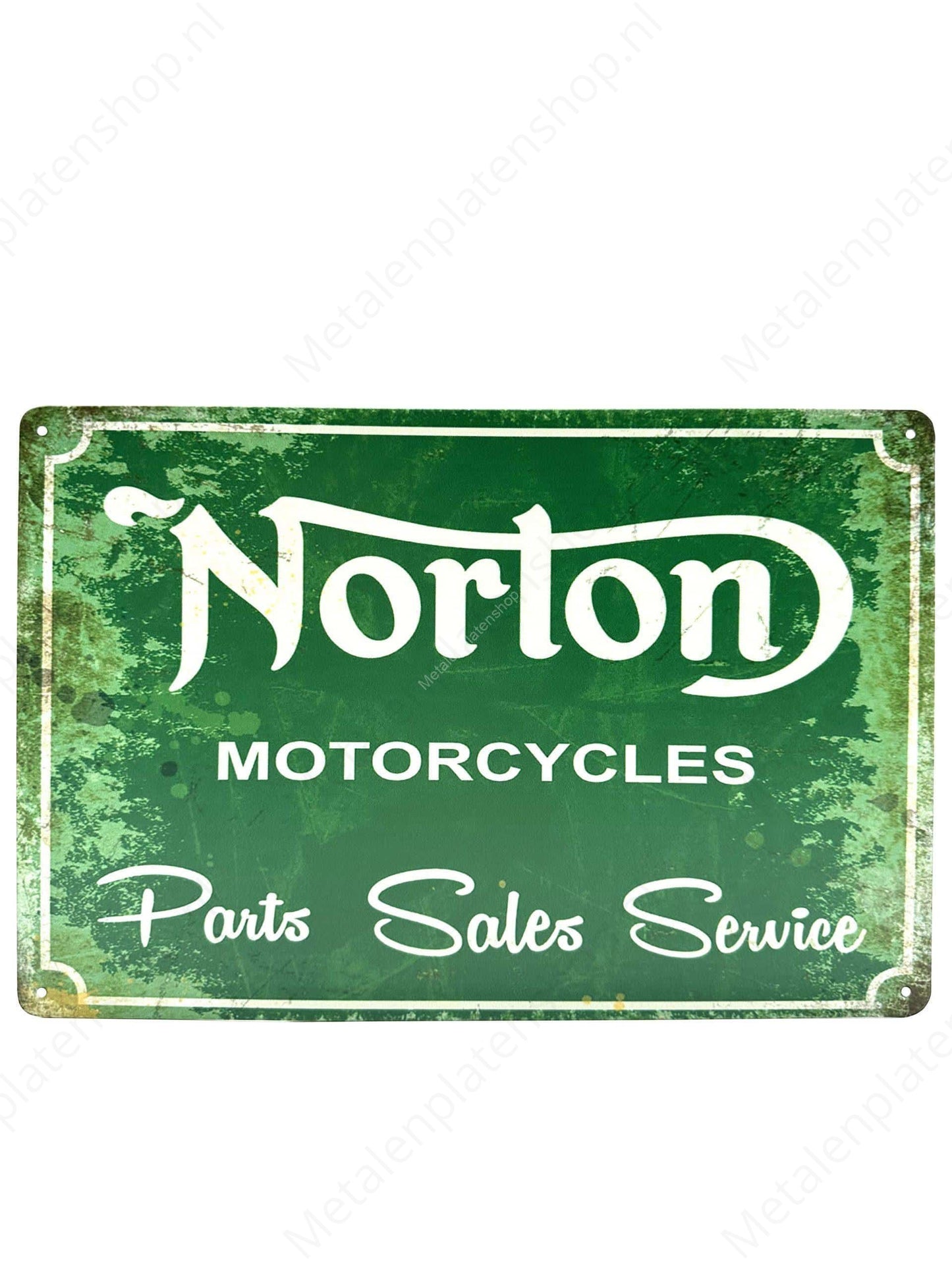 Norton Motorcycles - Metalen Wandbord