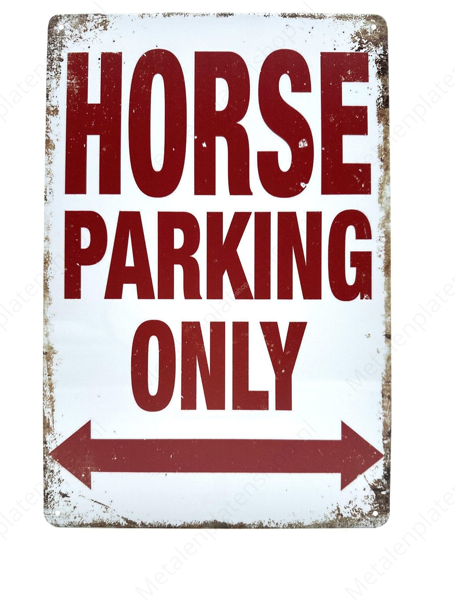 Horse Parking Only