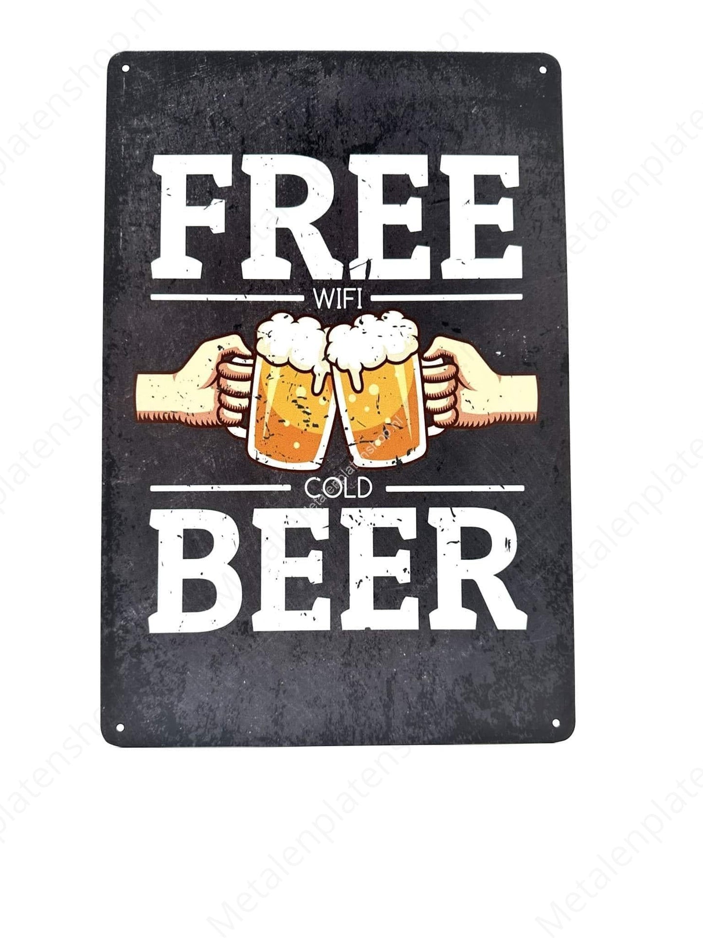 Free WIFI - Cold BEER - Bier