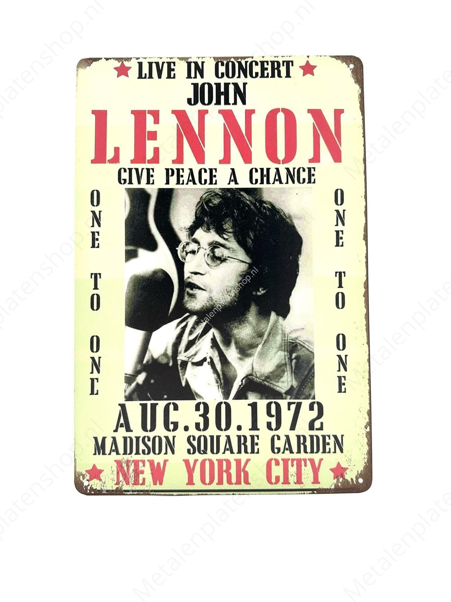 John Lennon - Give Peace A Chance - Madison Square Garden