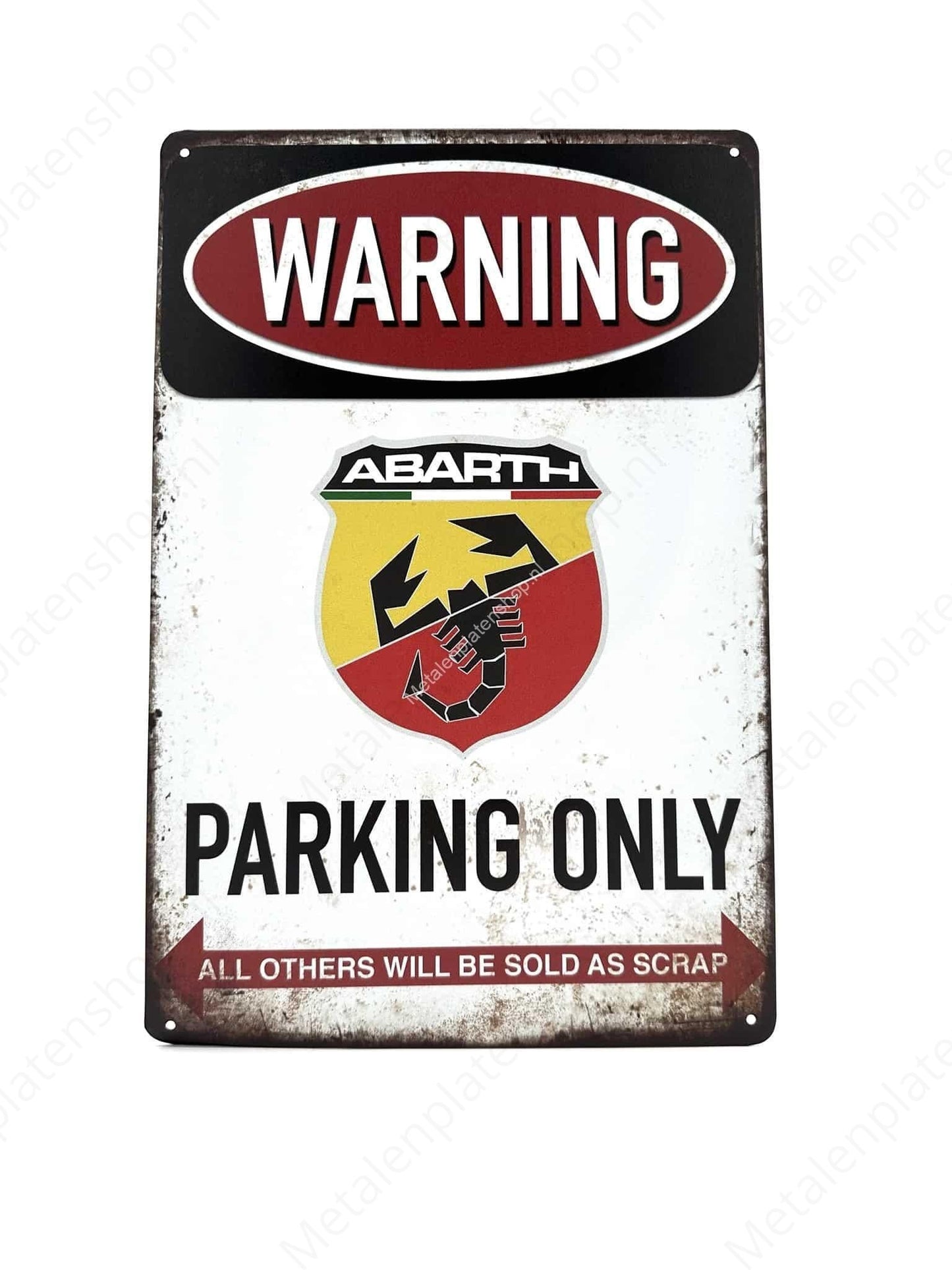 Abarth Parking Only - Parkeren