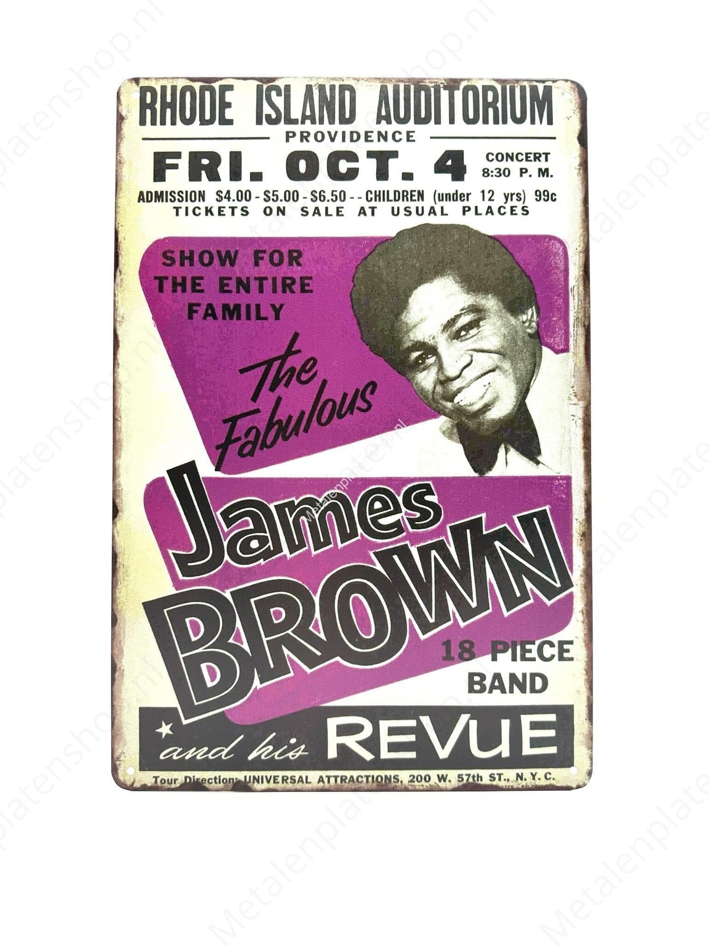 James Brown - The Fabulous - Poster