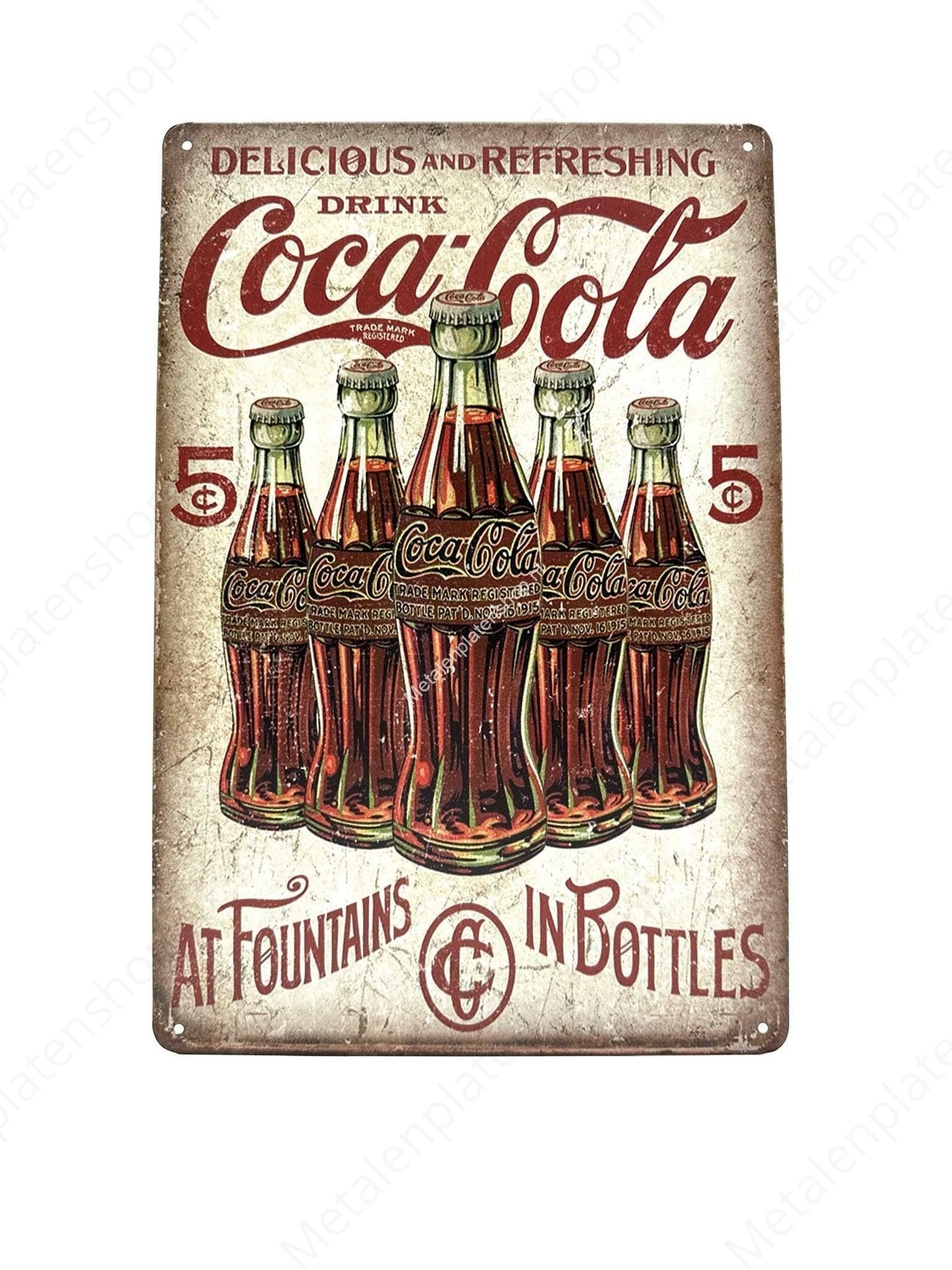 Coca Cola - Vintage - Flesjes