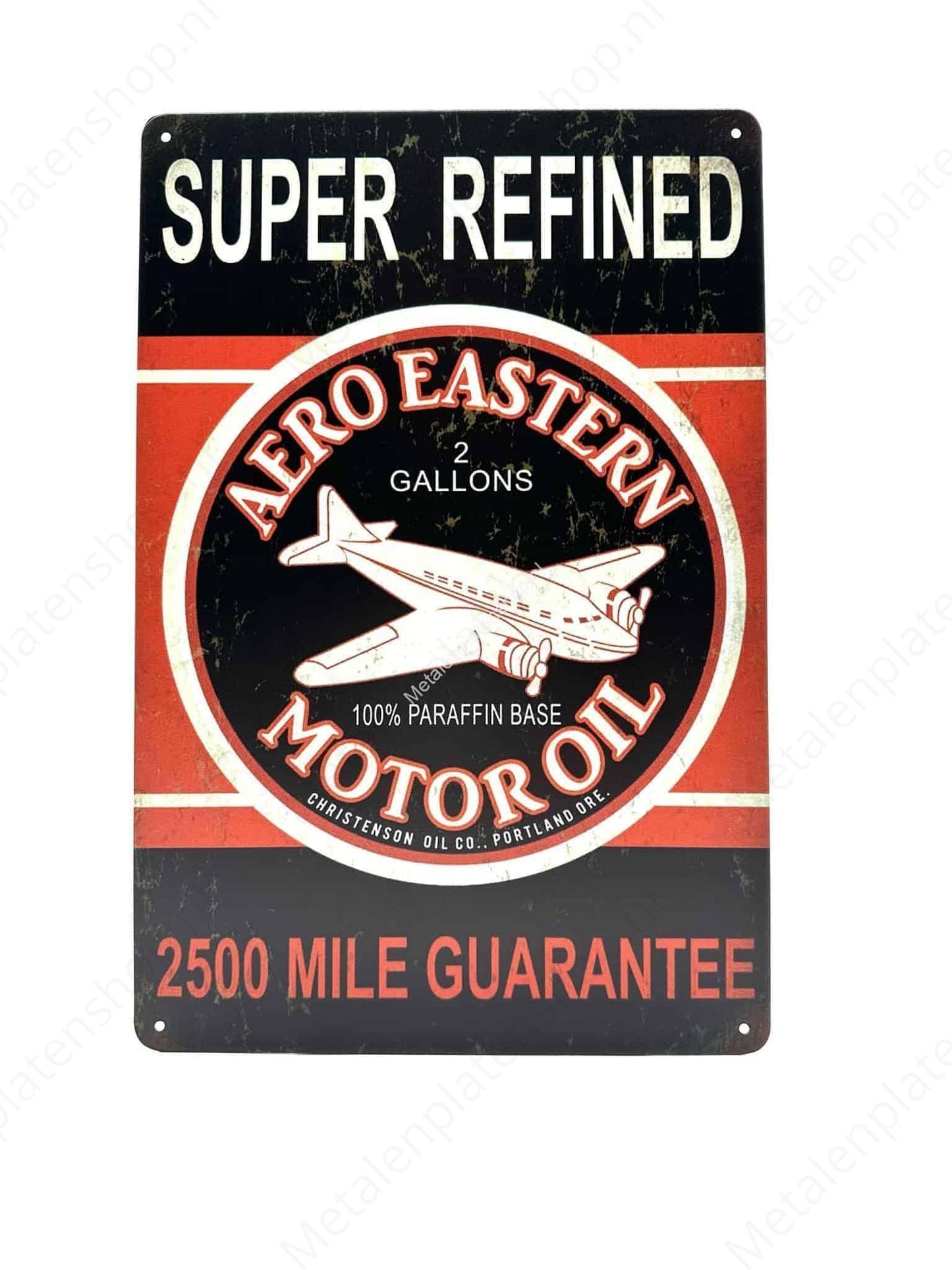 Super Refined - Aero Eastern - Motor Oil - Vliegtuig