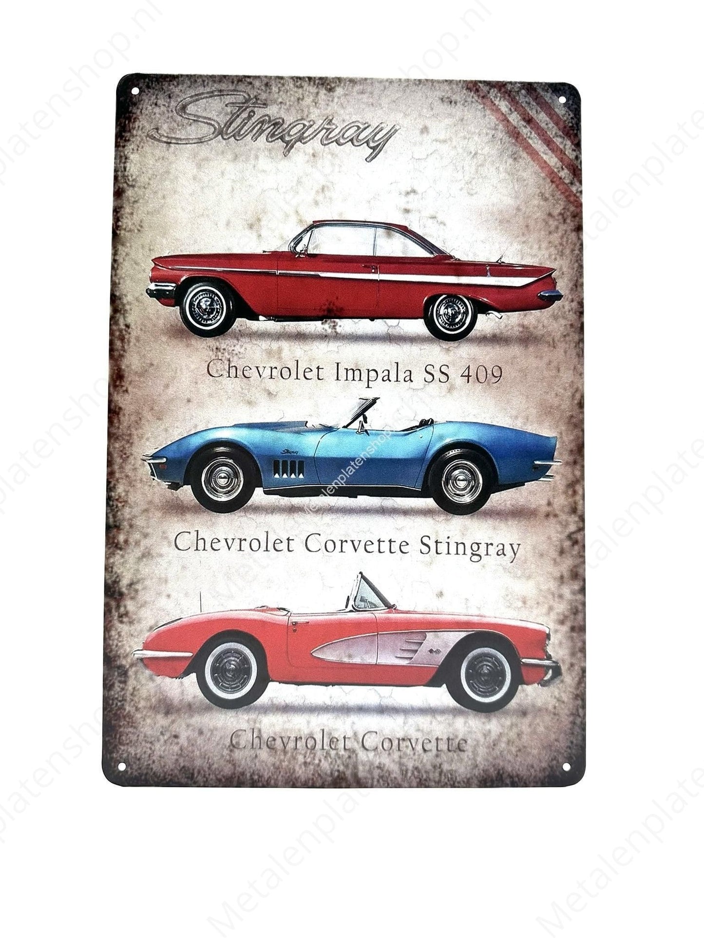 Stingray - 3x Chevrolet