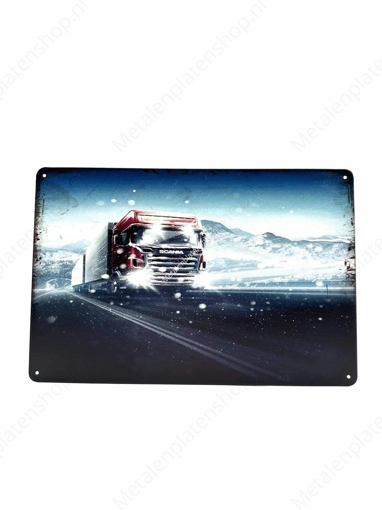 Scania #2 - Metal Wall Sign