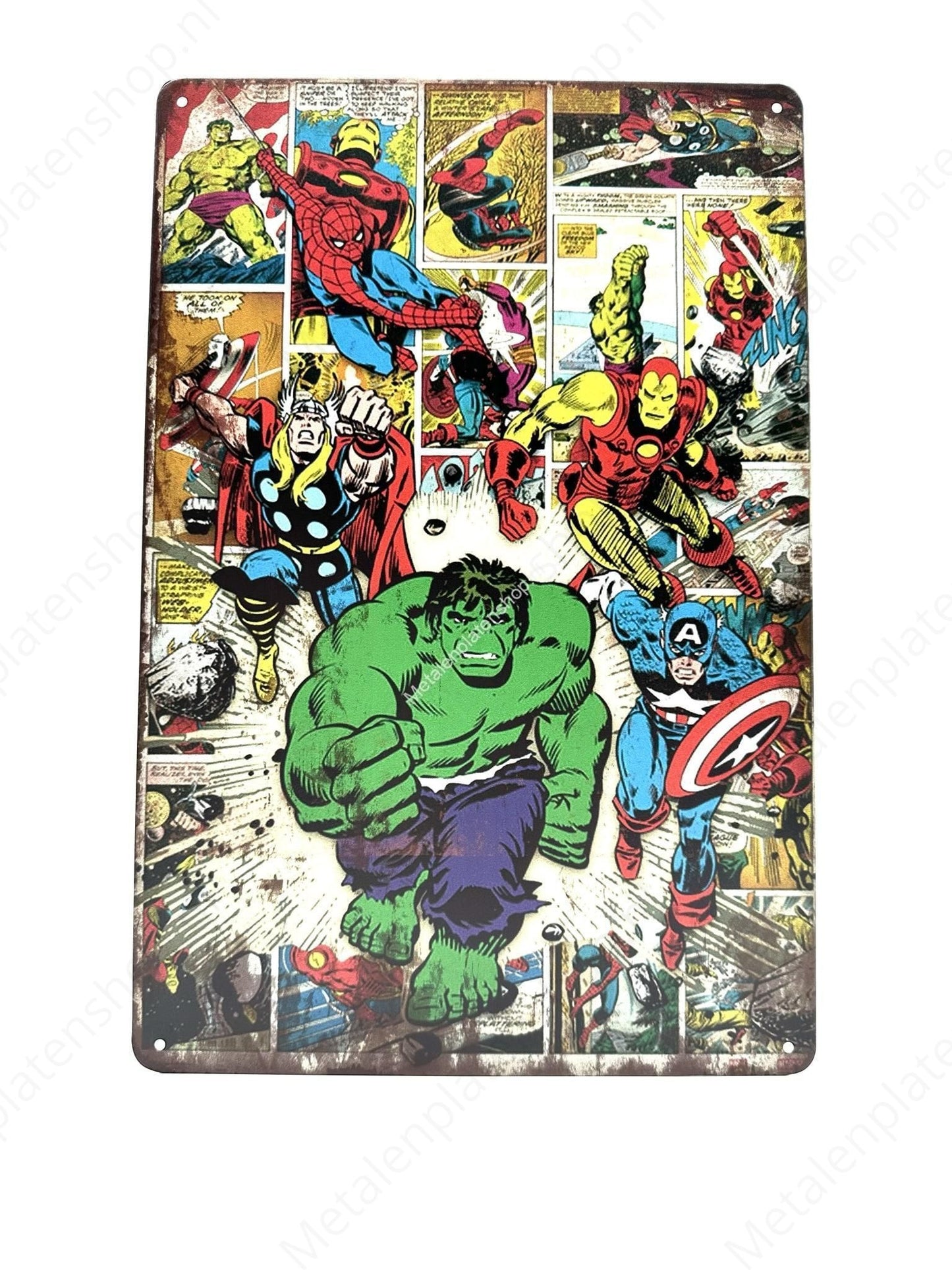 Marvel Comics #1 - Metal Wall Sign