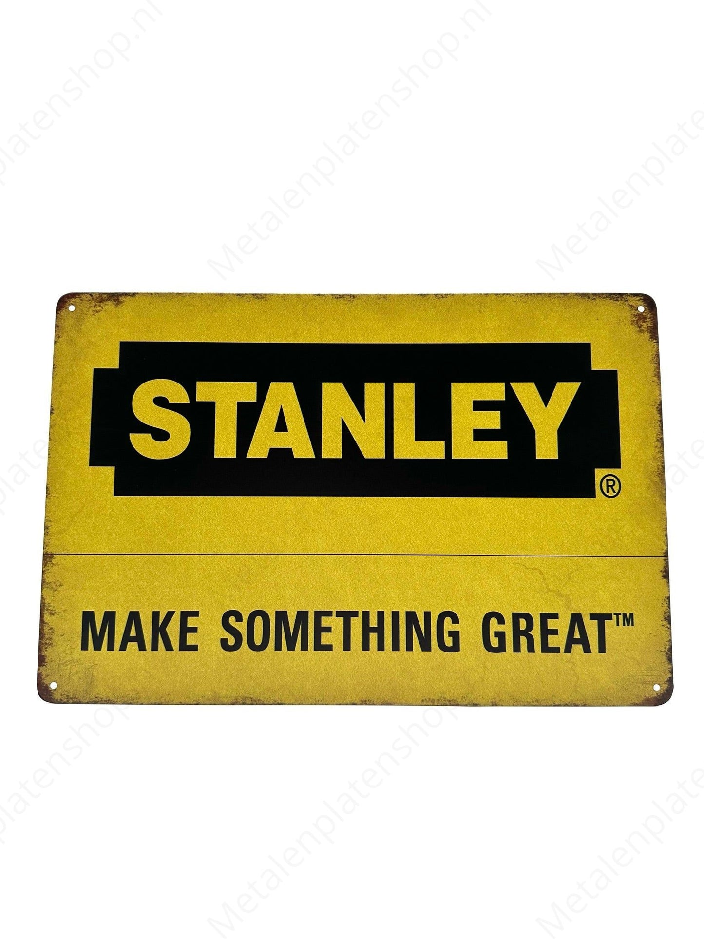 Metal Wall Sign - Stanley - Make something great™
