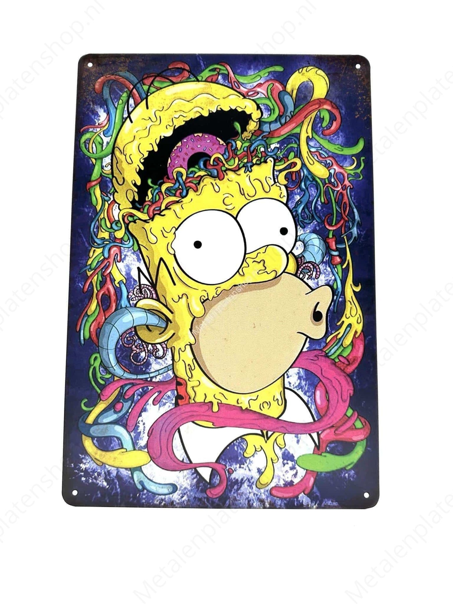 The Simpsons - Homer - Metal Wall Sign