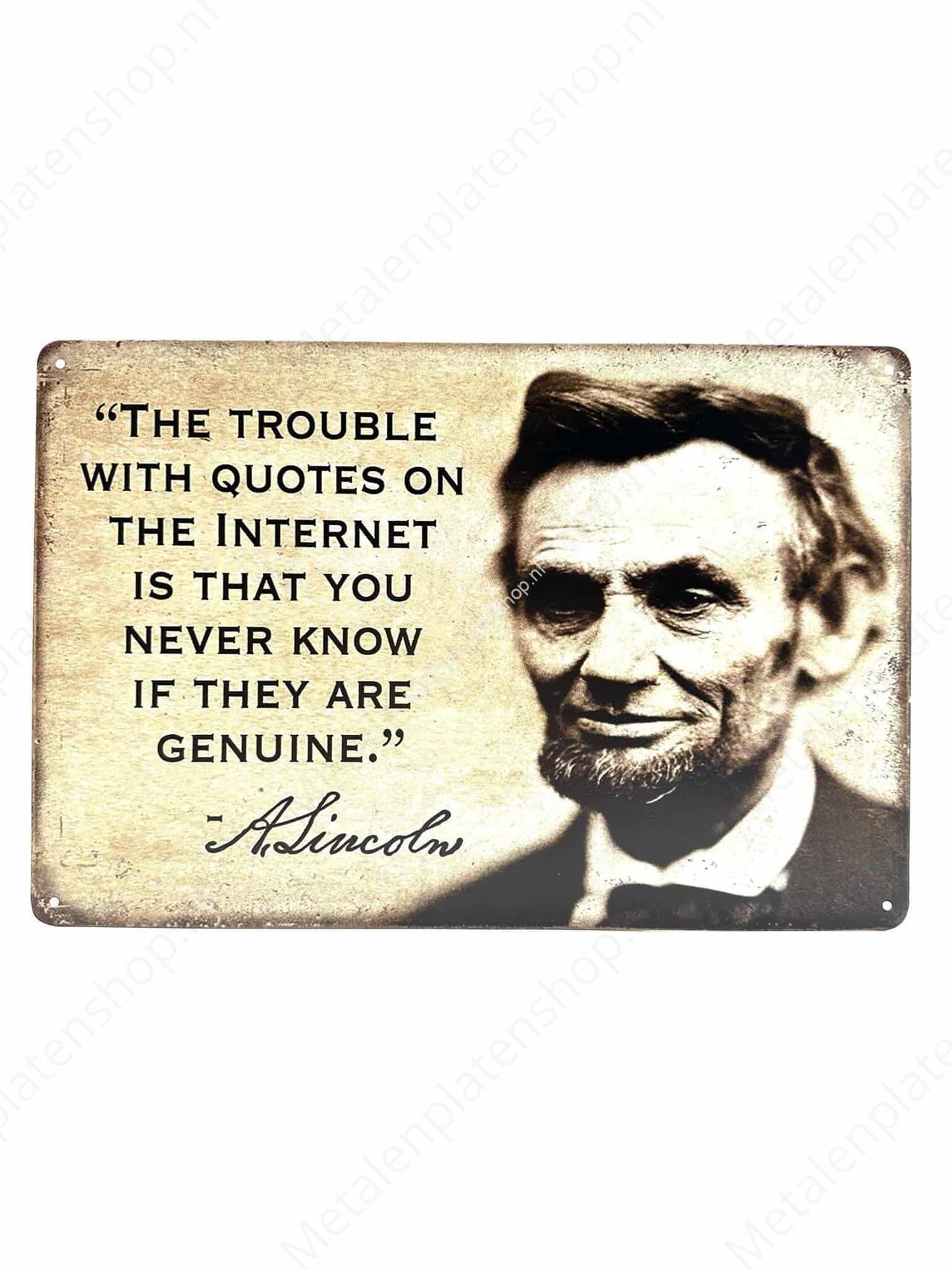 A. Lincoln - The Trouble with Quotes