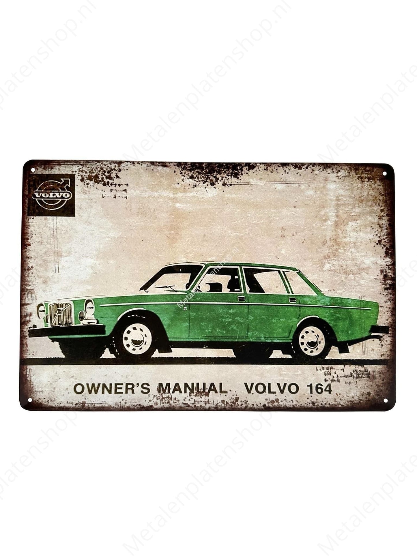 Owners Manual - Volvo 164 - Metal Wall Sign