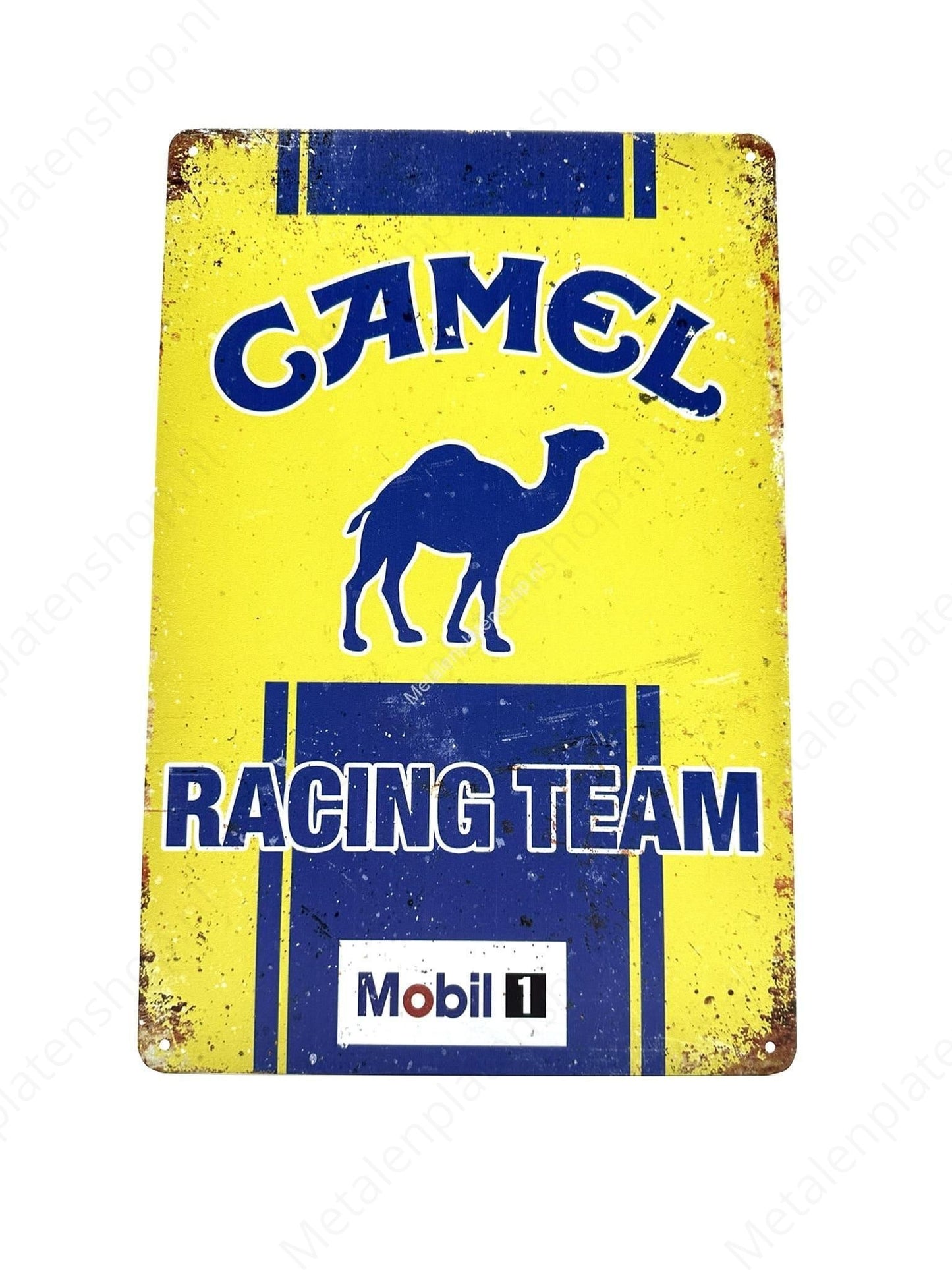 Camel Racing Team - Mobil - Metal Wall Sign