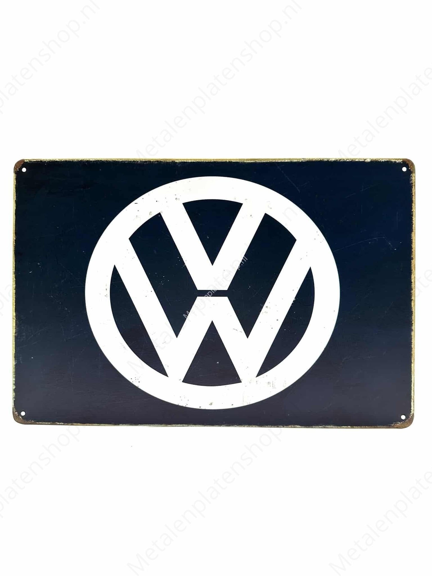 Volkswagen Logo - Metalen Wandbord