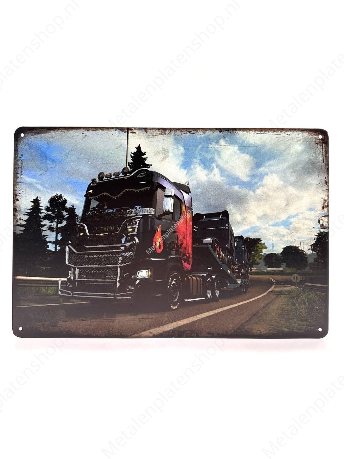 SCANIA - Truck #3 - Metal Wall Sign