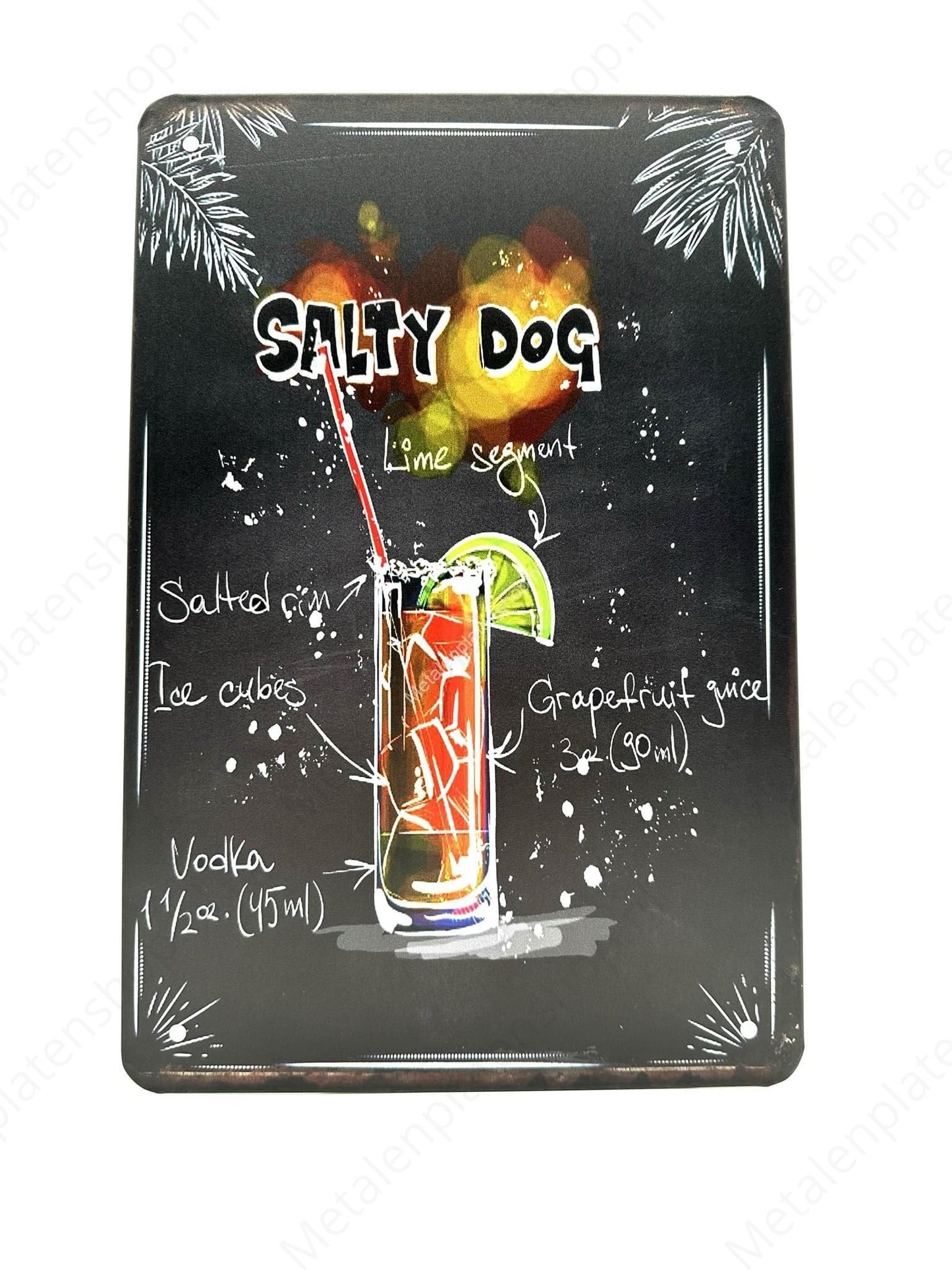 Salty Dog - Cocktailbord