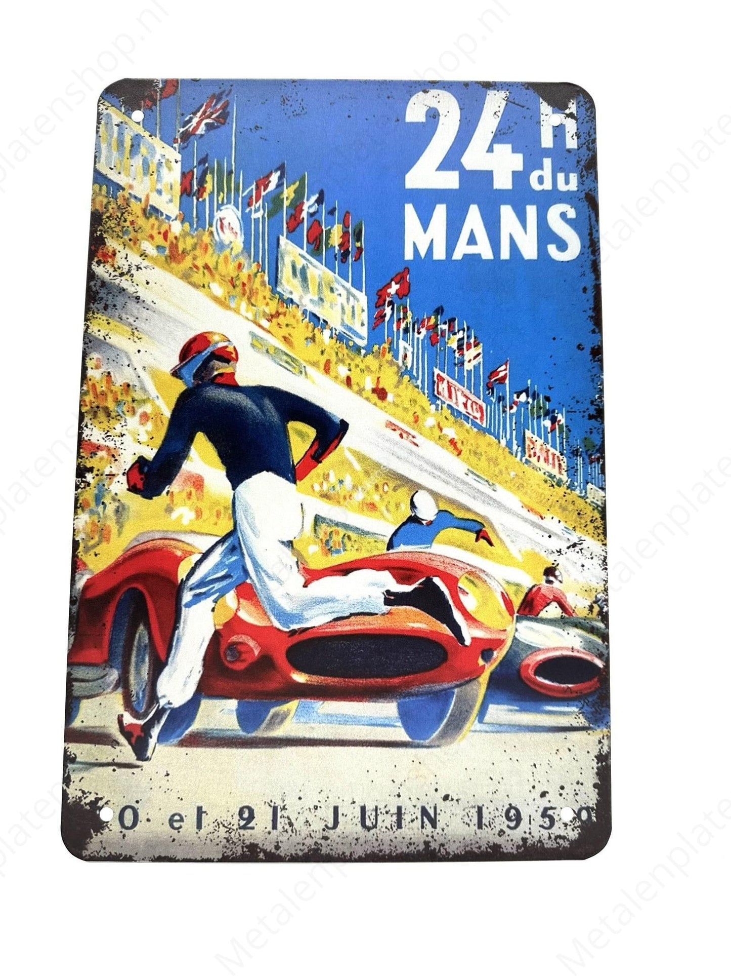24h du Maans - June 21, 1959 - Metal Wall Sign
