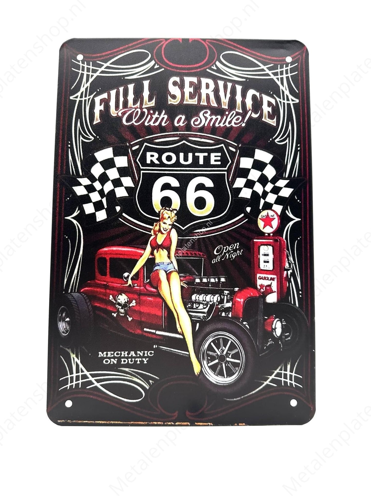 Full Service - With a Smile - Route 66