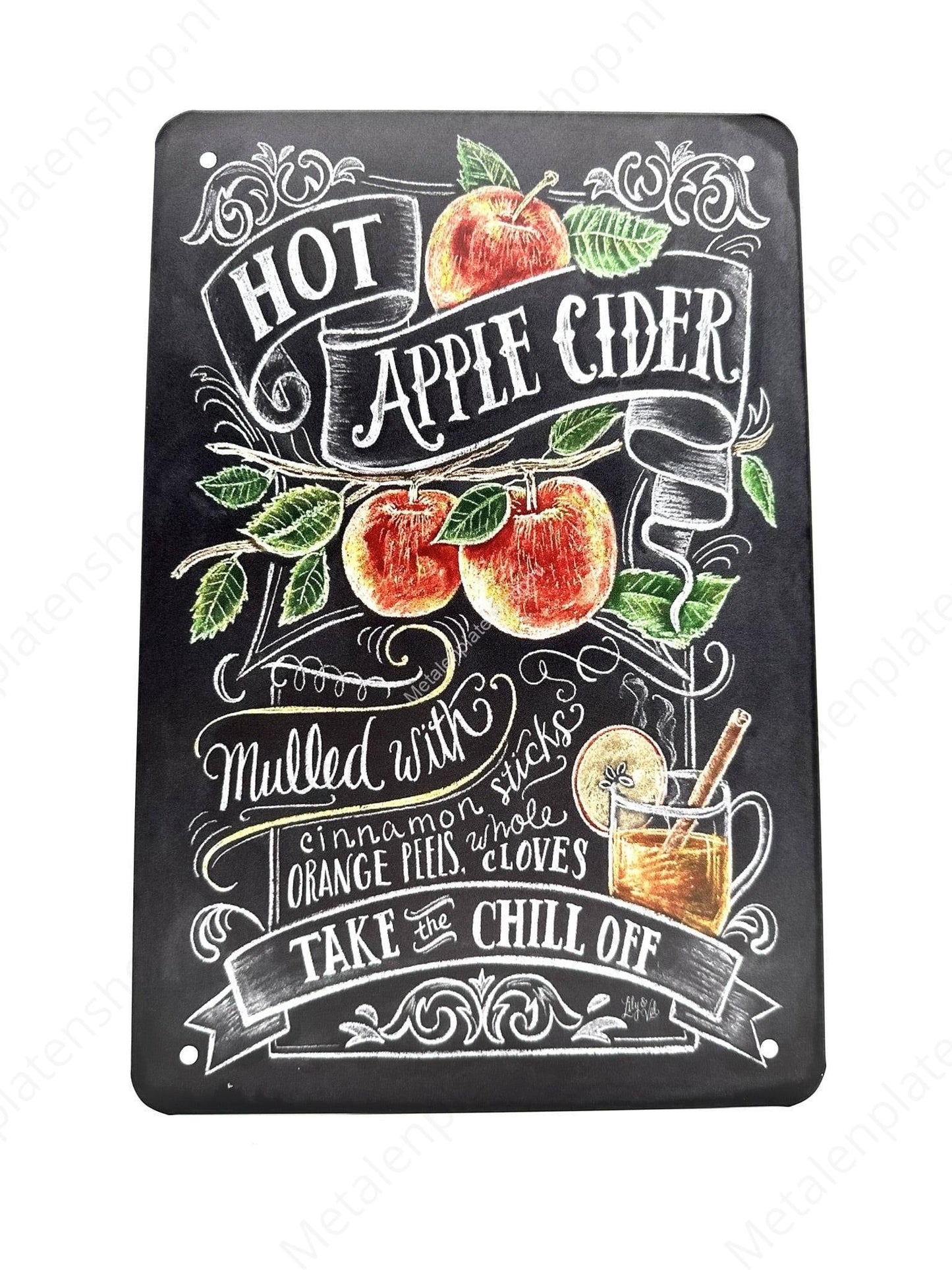 Hot Apple Cider - Cocktails